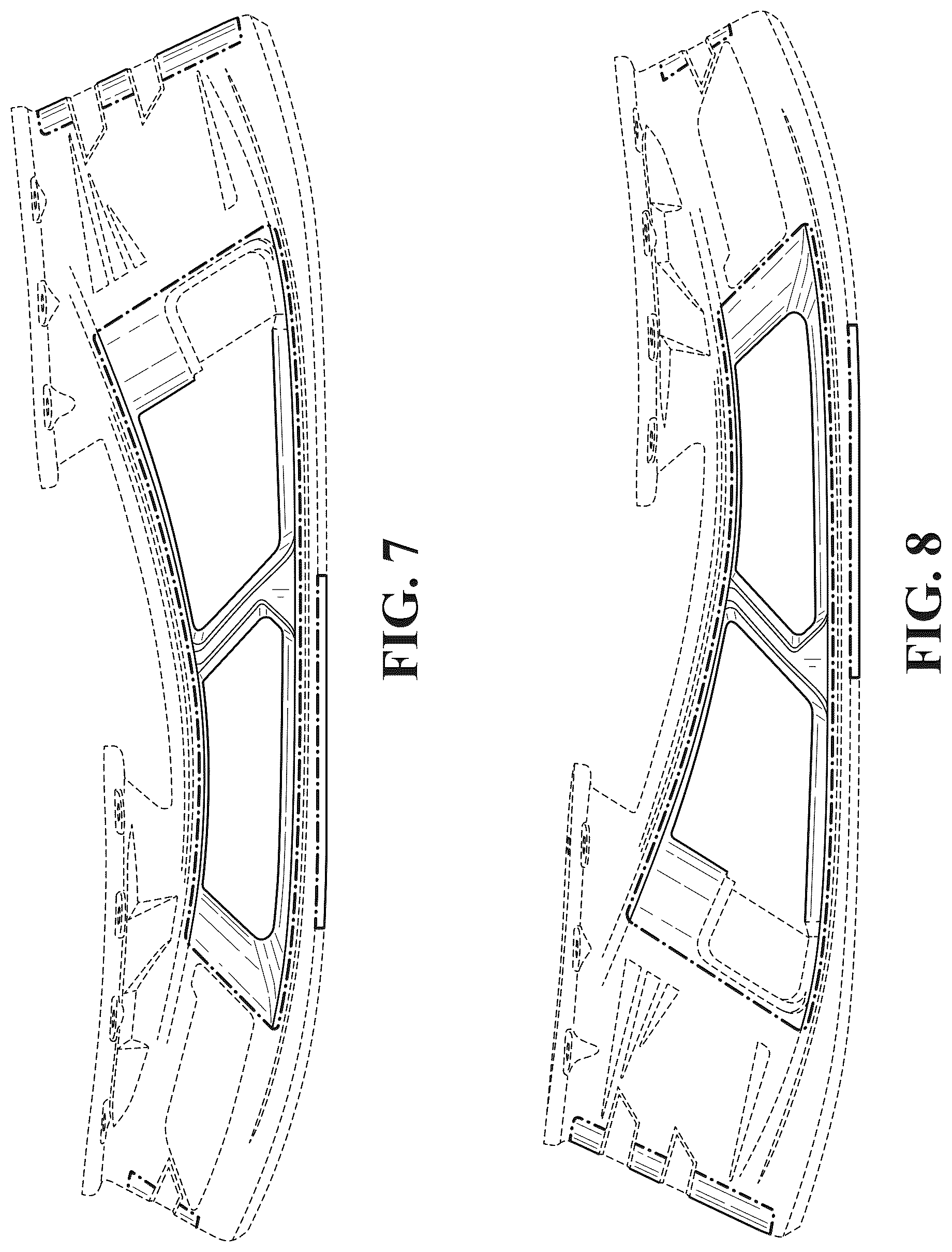 Patent USD1125425 Figure 6 – Skate blade holder