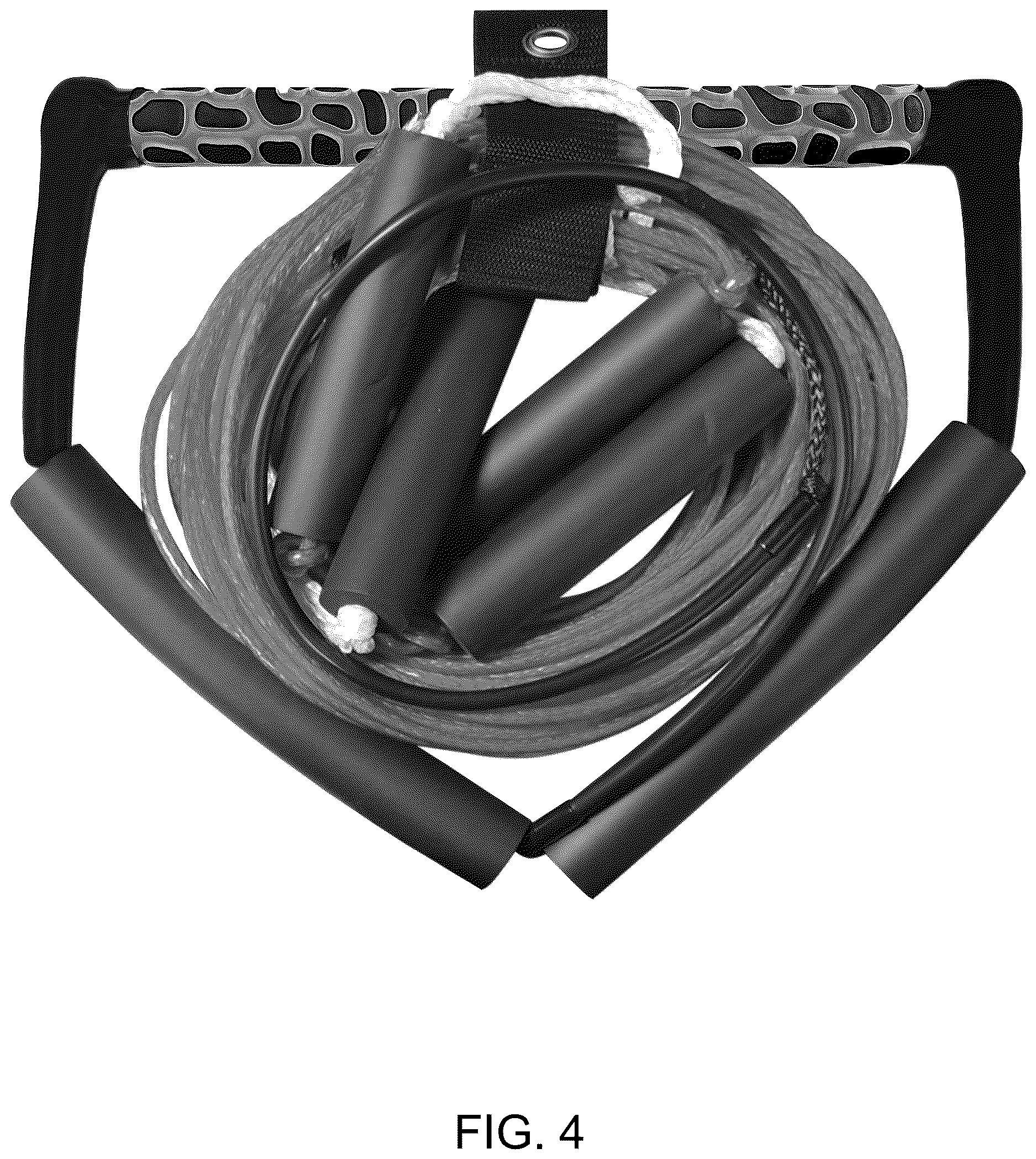 Patent USD1125426 Figure 4 – Water ski rope