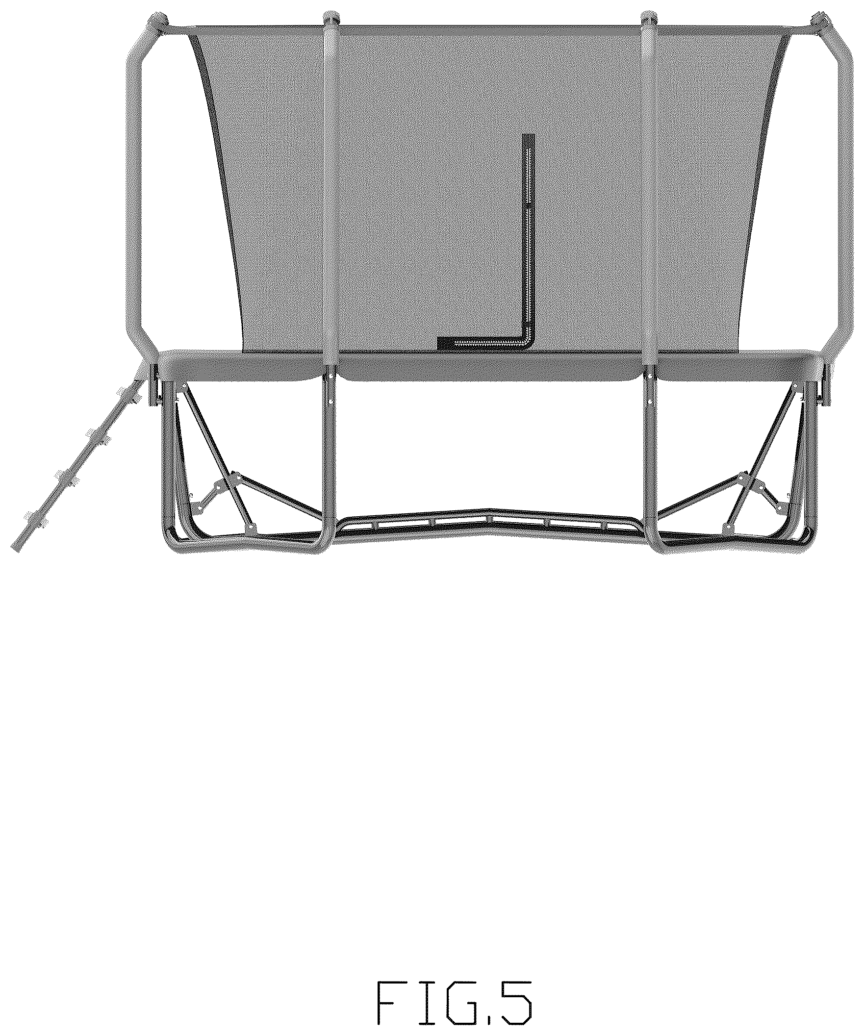 Patent USD1125428 Figure 5 – Trampoline
