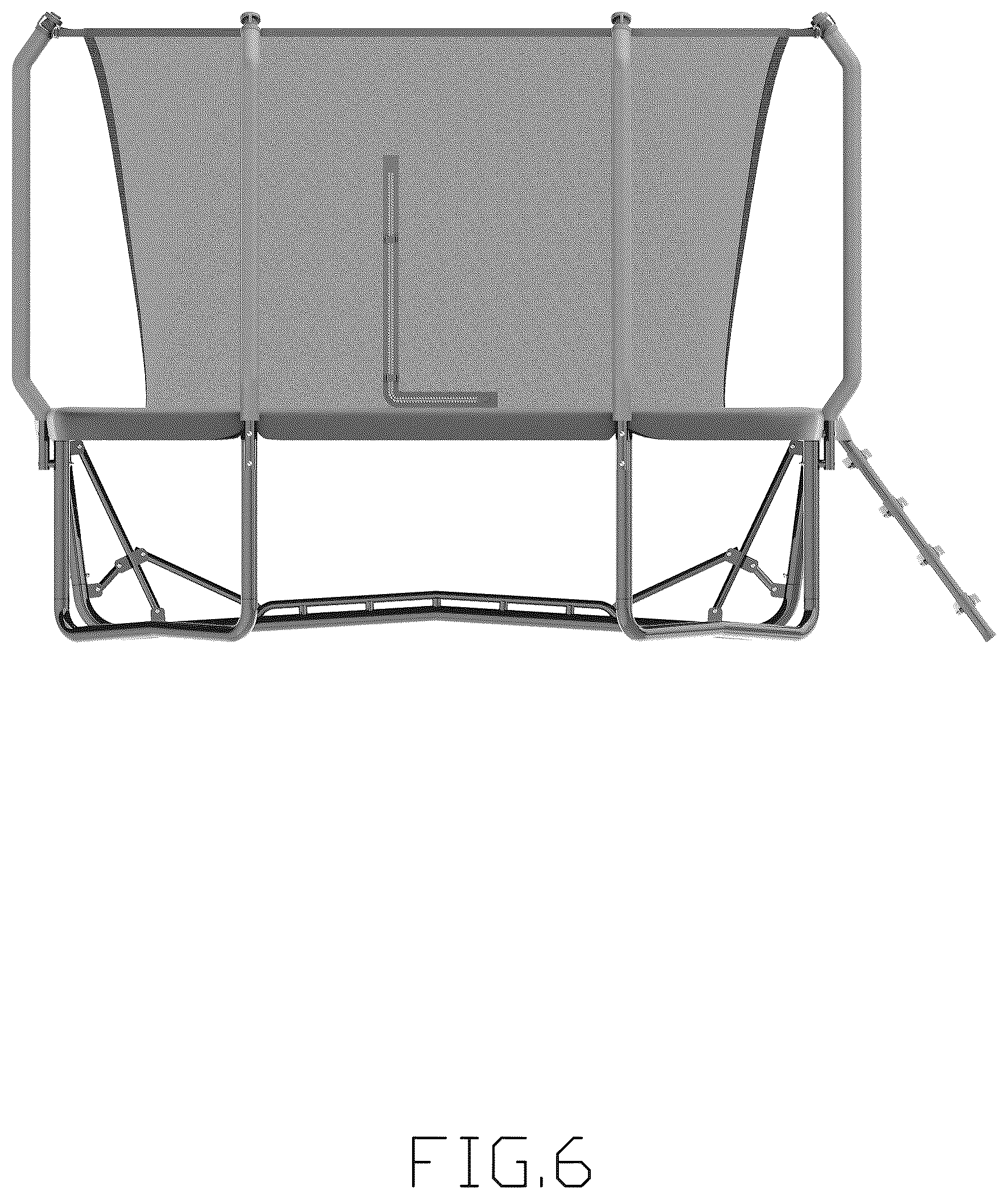 Patent USD1125428 Figure 6 – Trampoline
