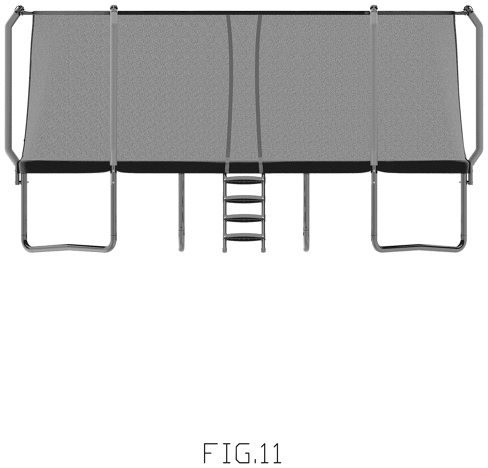 Patent USD1125428 Figure 11 – Trampoline