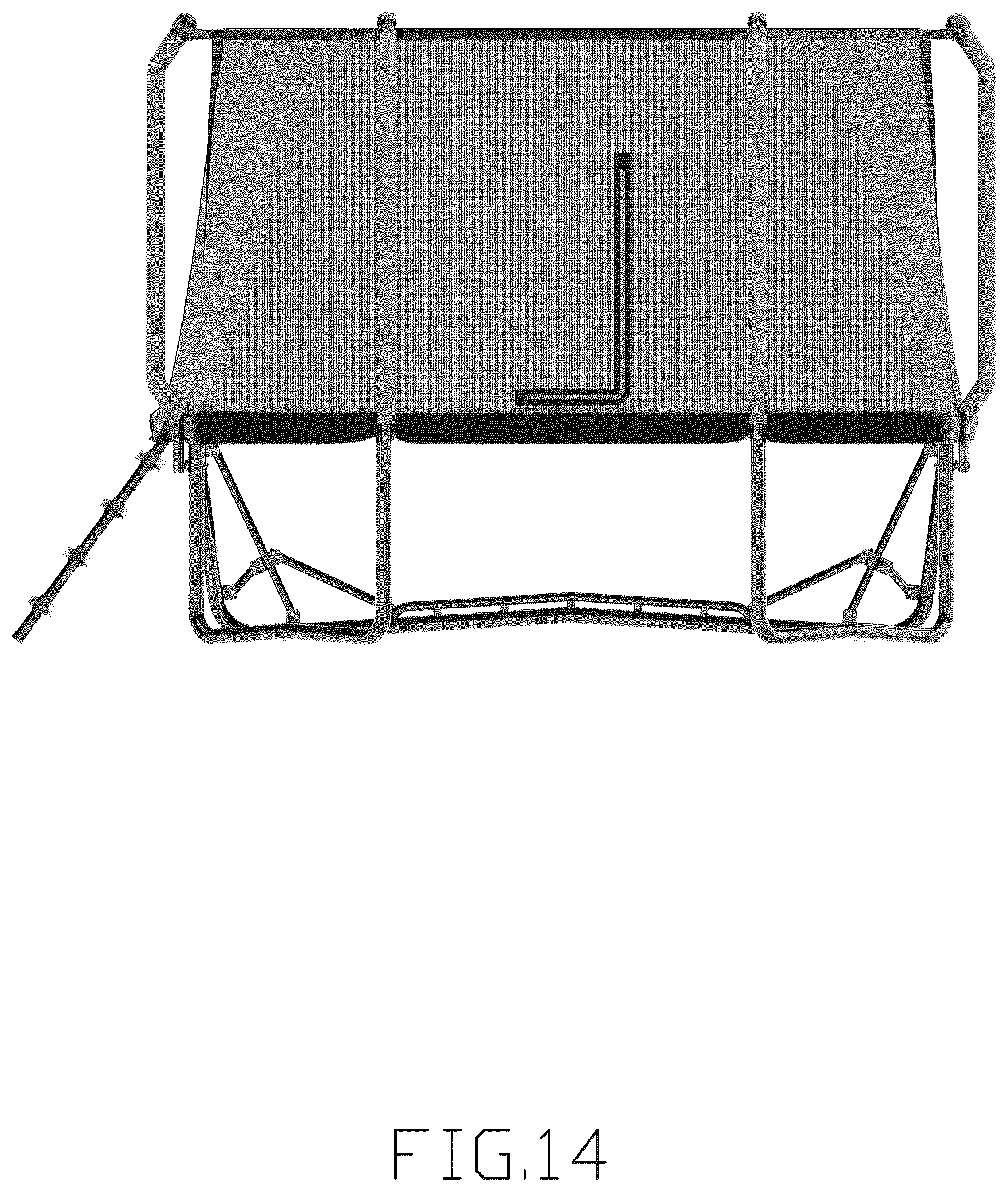 Patent USD1125428 Figure 14 – Trampoline