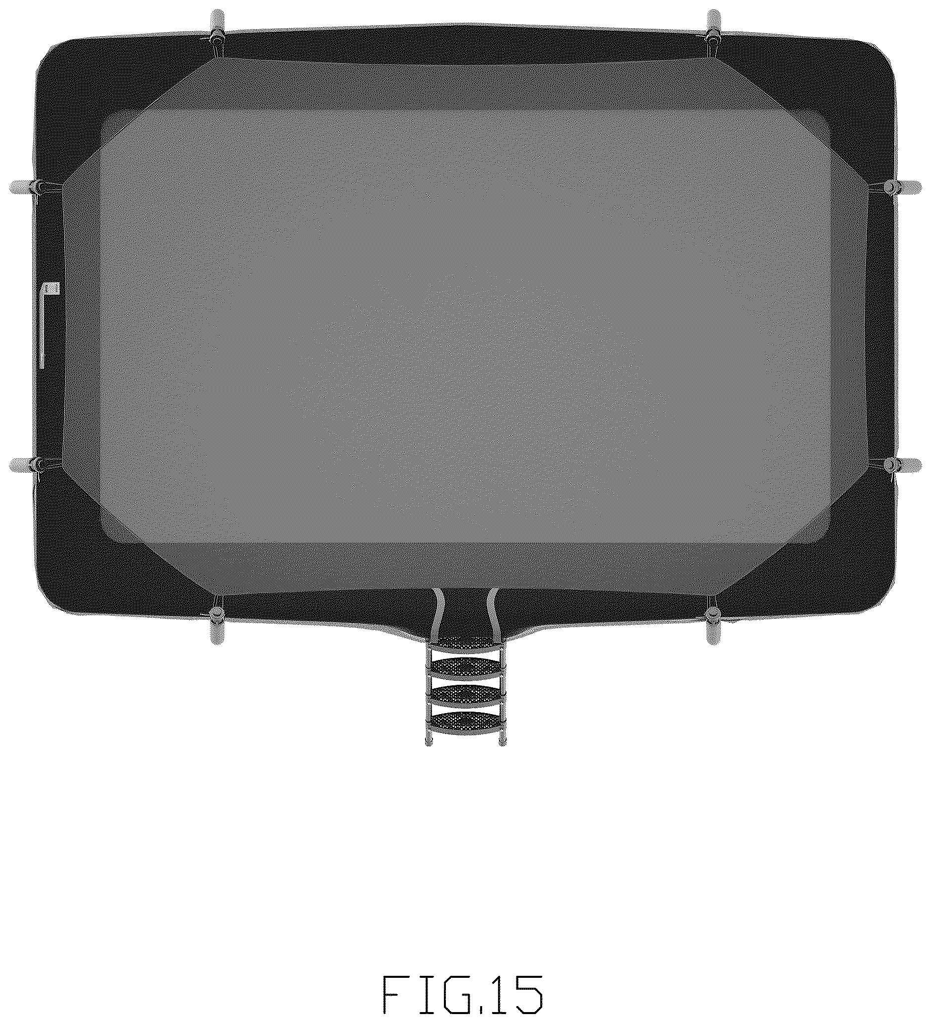 Patent USD1125428 Figure 15 – Trampoline