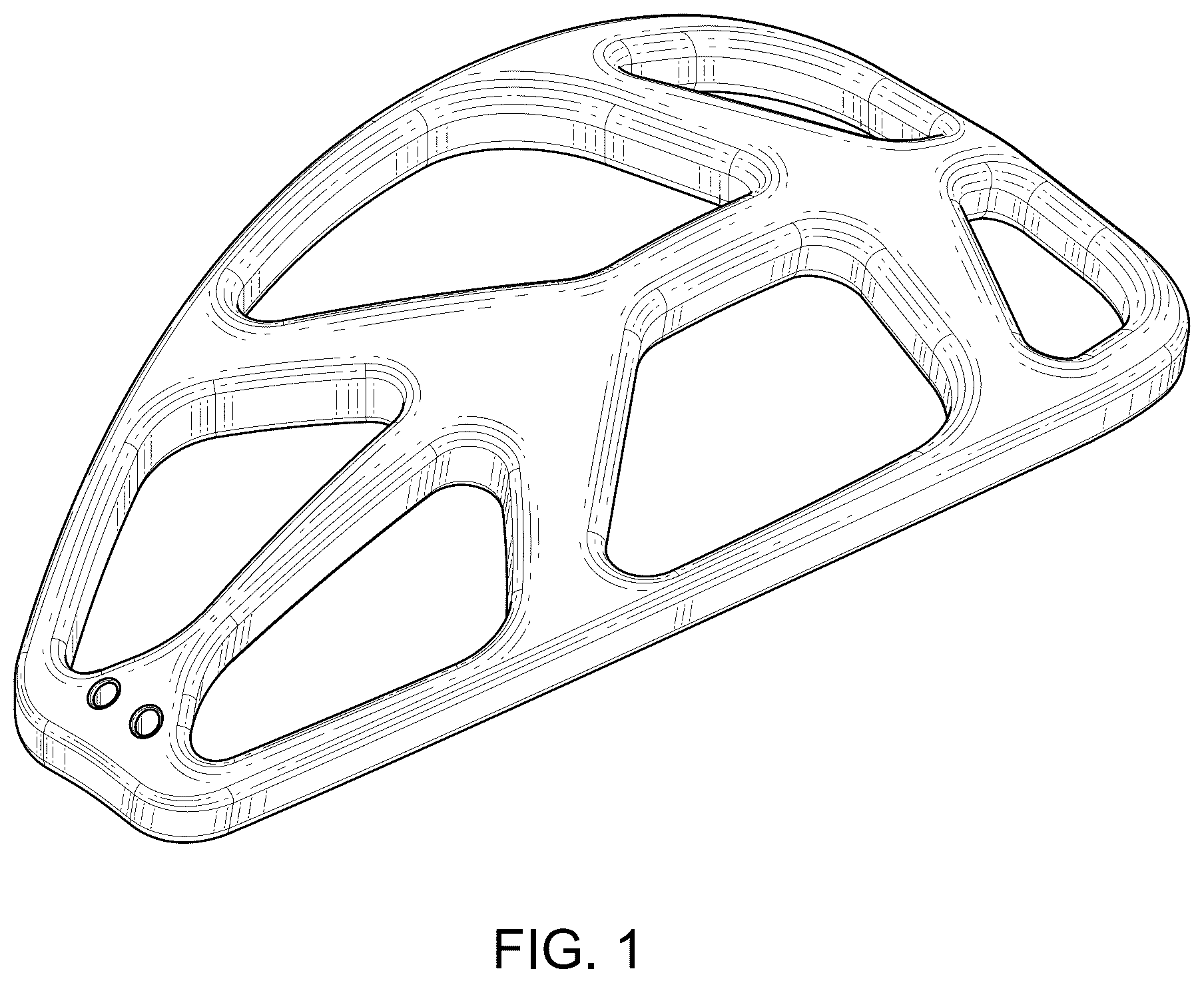 Patent USD1125429 Figure 1 – Rescue buoy