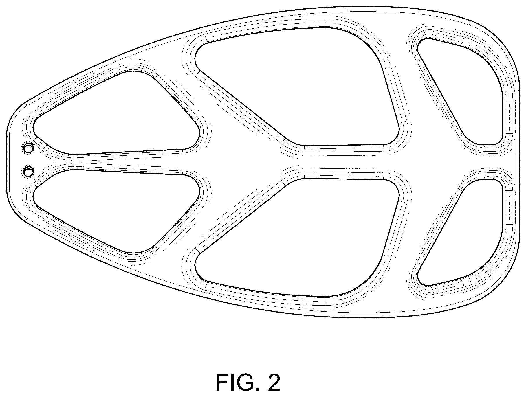 Patent USD1125429 Figure 2 – Rescue buoy