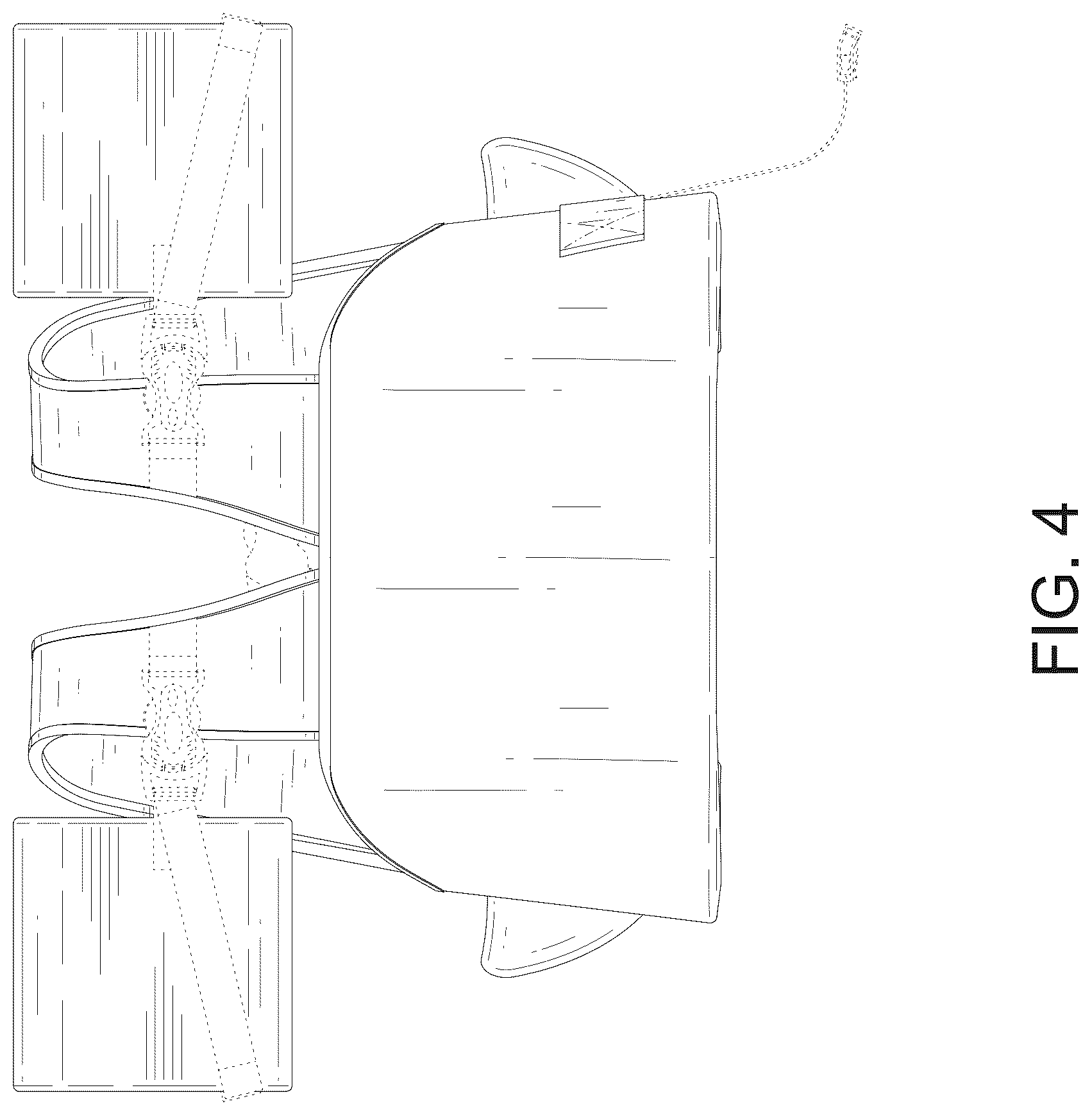 Patent USD1125430 Figure 4 – Swim vest