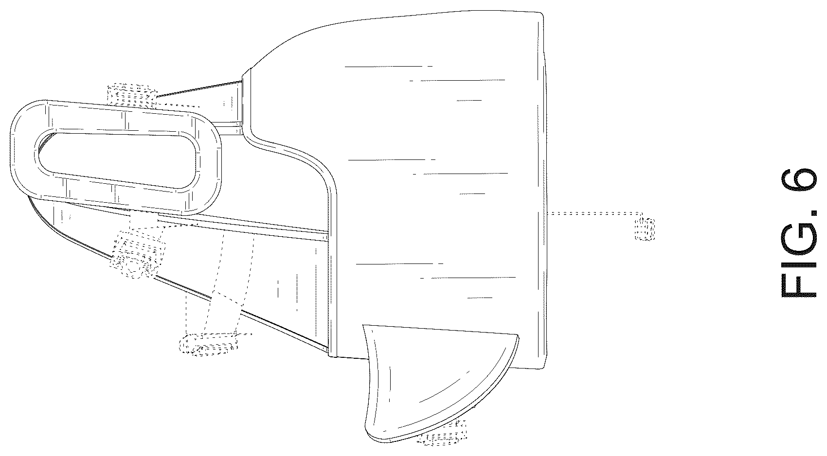 Patent USD1125430 Figure 6 – Swim vest
