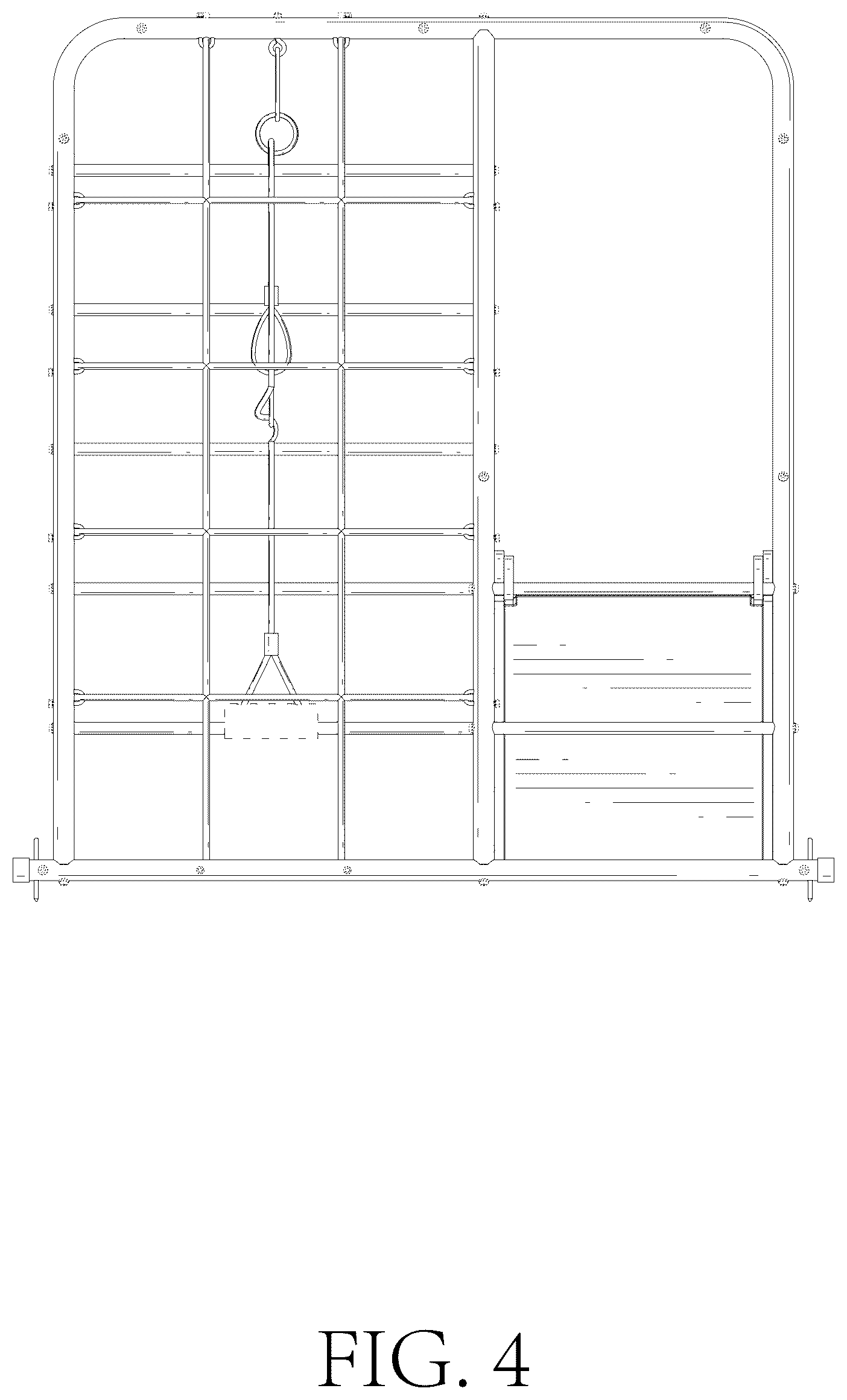 Patent USD1125433 Figure 4 – Playground slide