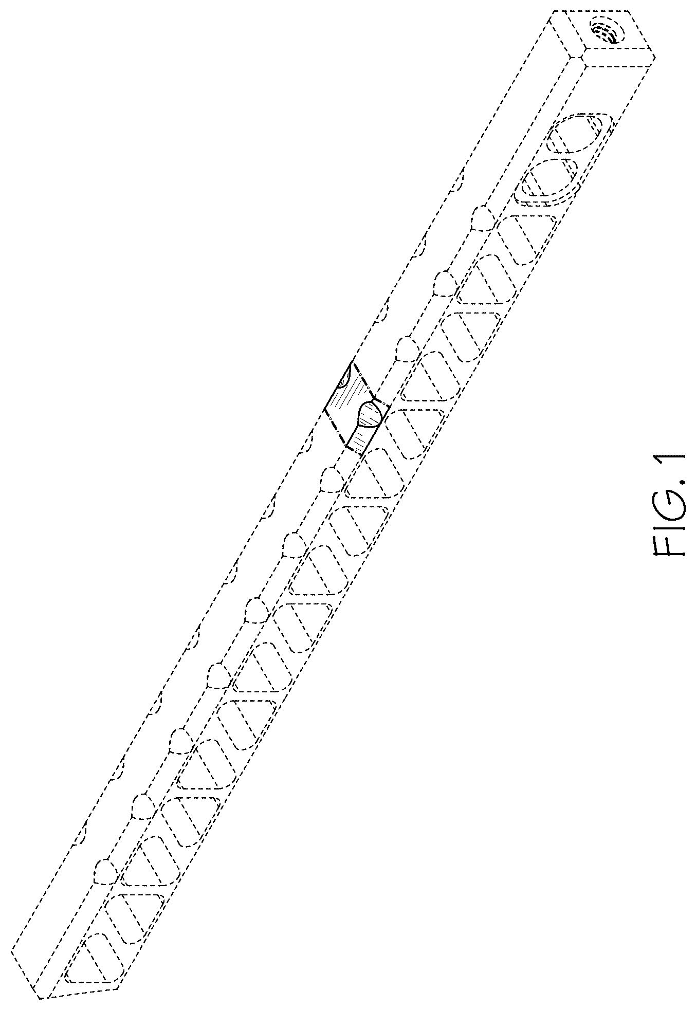 Patent USD1125434 Figure 1 – Archery bow stabilizer bar