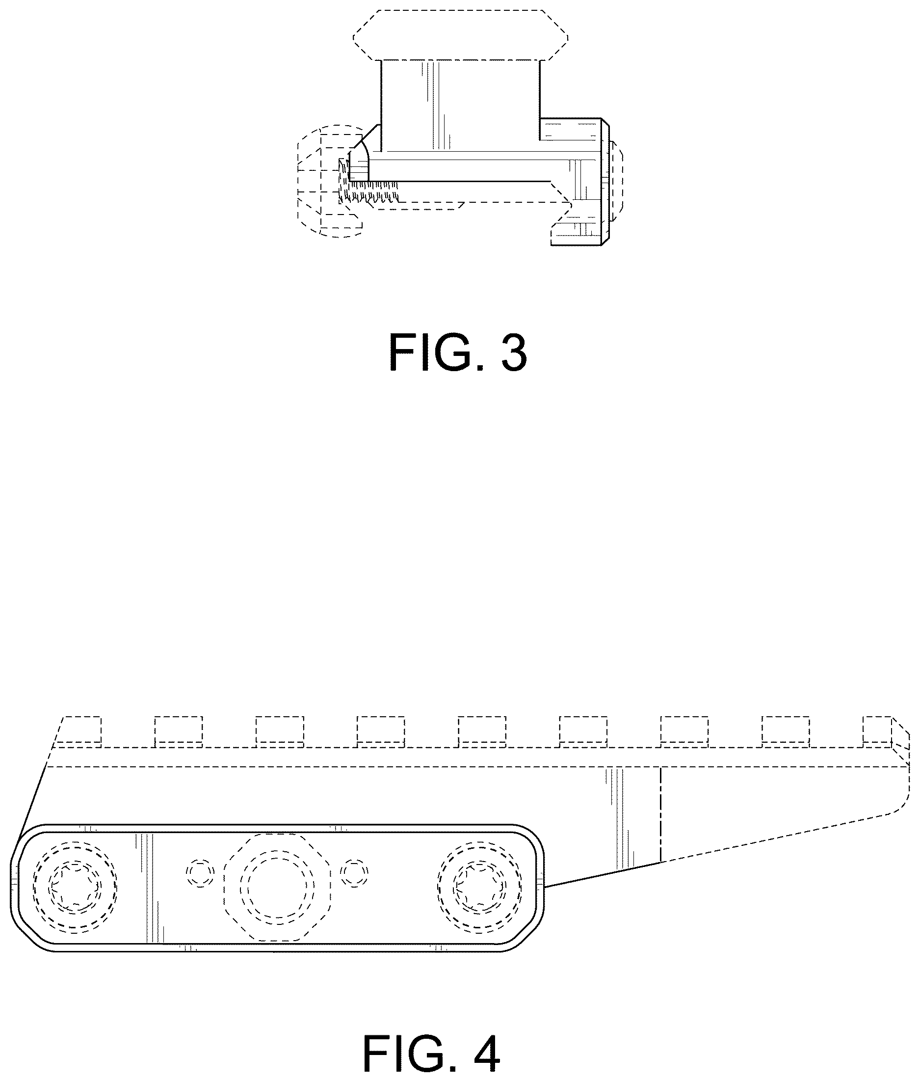 Patent USD1125437 Figure 3 – Optical sight mount