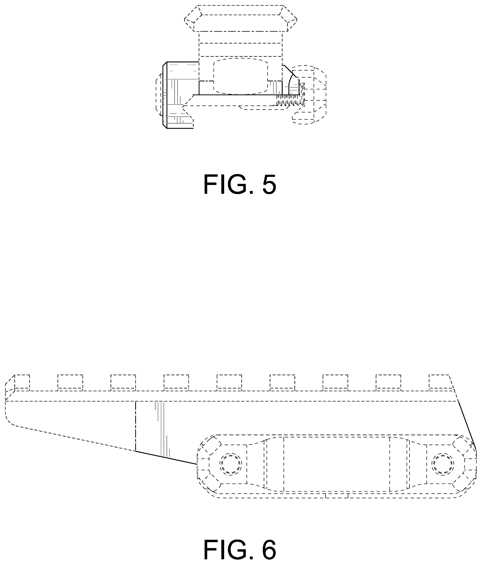 Patent USD1125437 Figure 4 – Optical sight mount