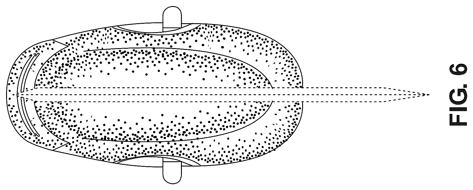 Patent USD1125438 Figure 6 – Curved blade machete