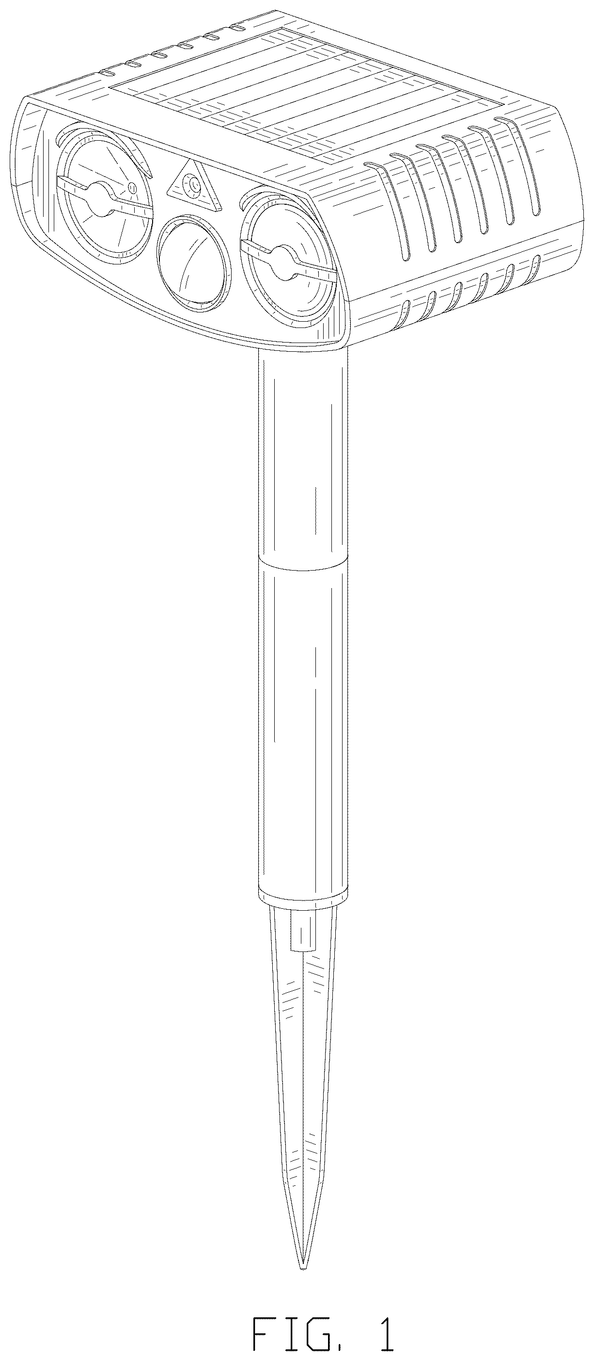 Patent USD1125441 — Animal repellent device — Figure 1