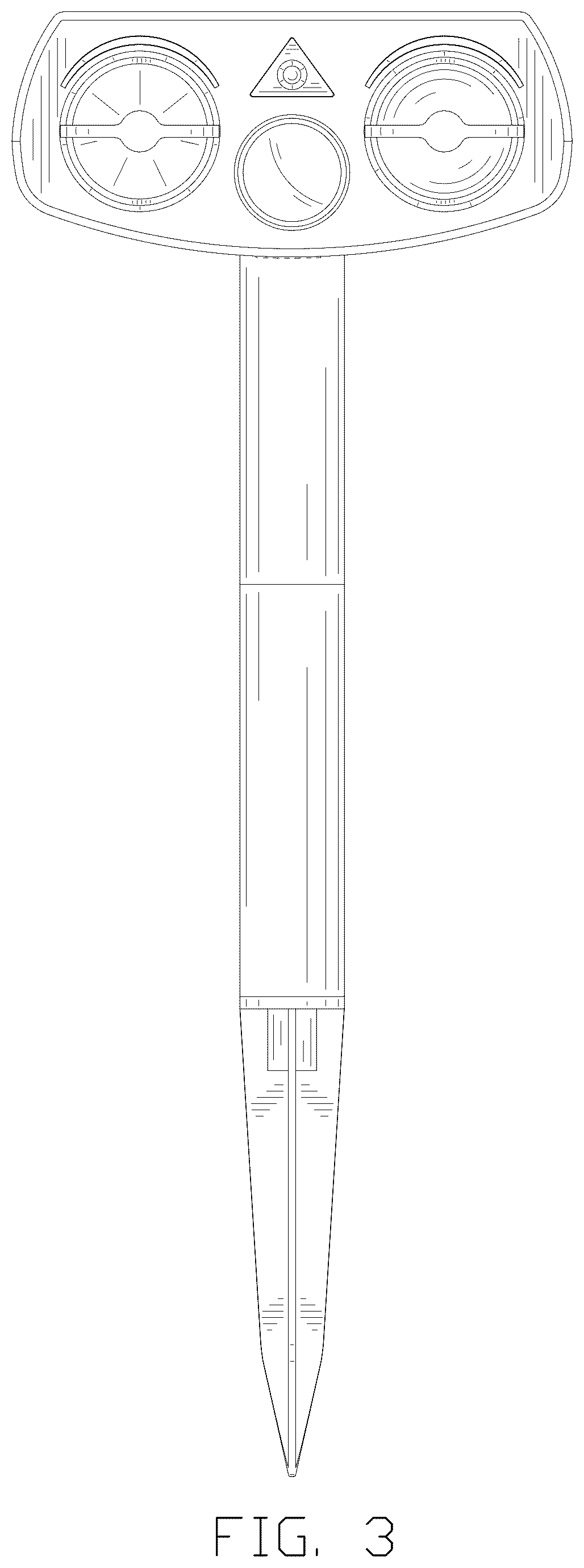 Patent USD1125441 Figure 3 – Animal repellent device
