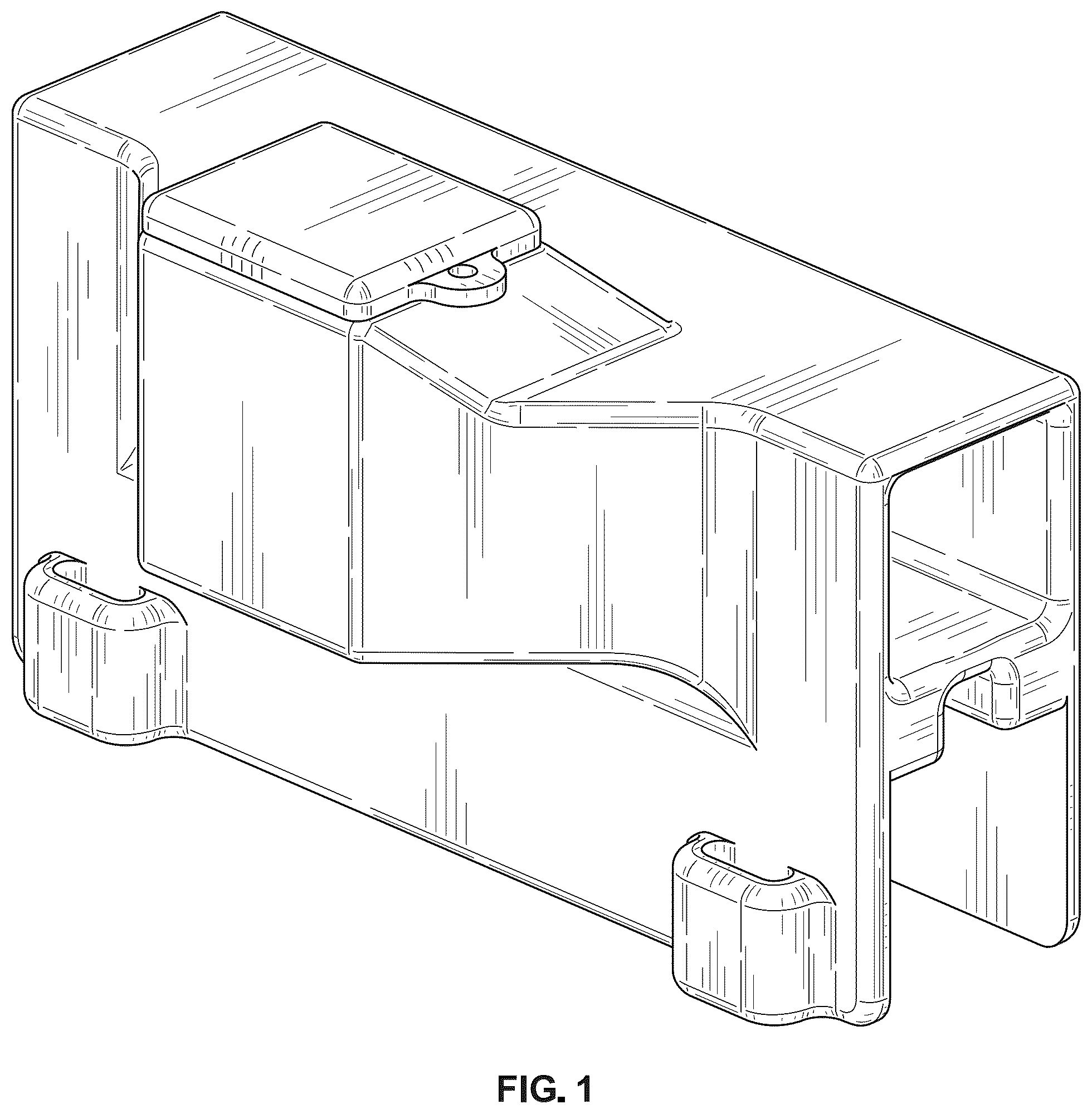 Patent USD1125442 — Rodent bait station — Figure 1