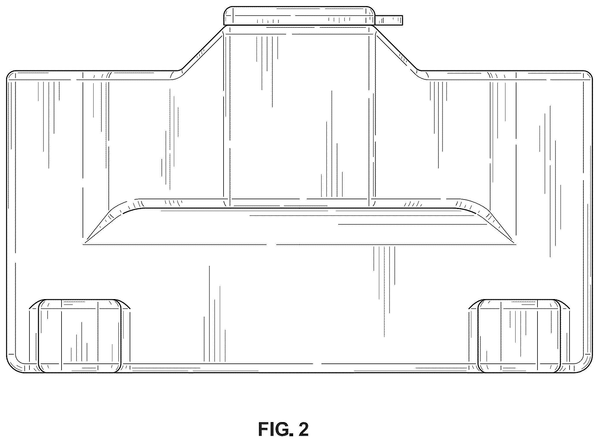Patent USD1125442 Figure 2 – Rodent bait station