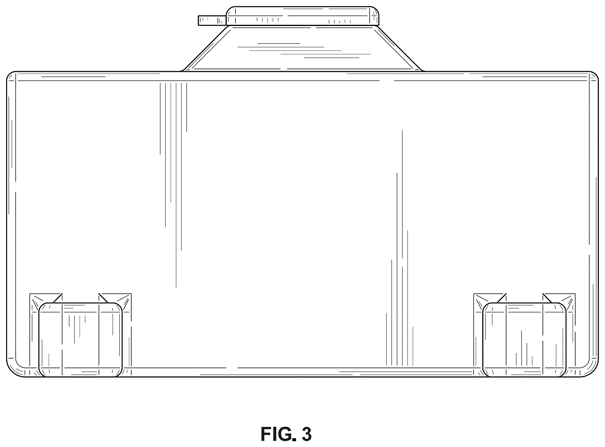 Patent USD1125442 Figure 3 – Rodent bait station