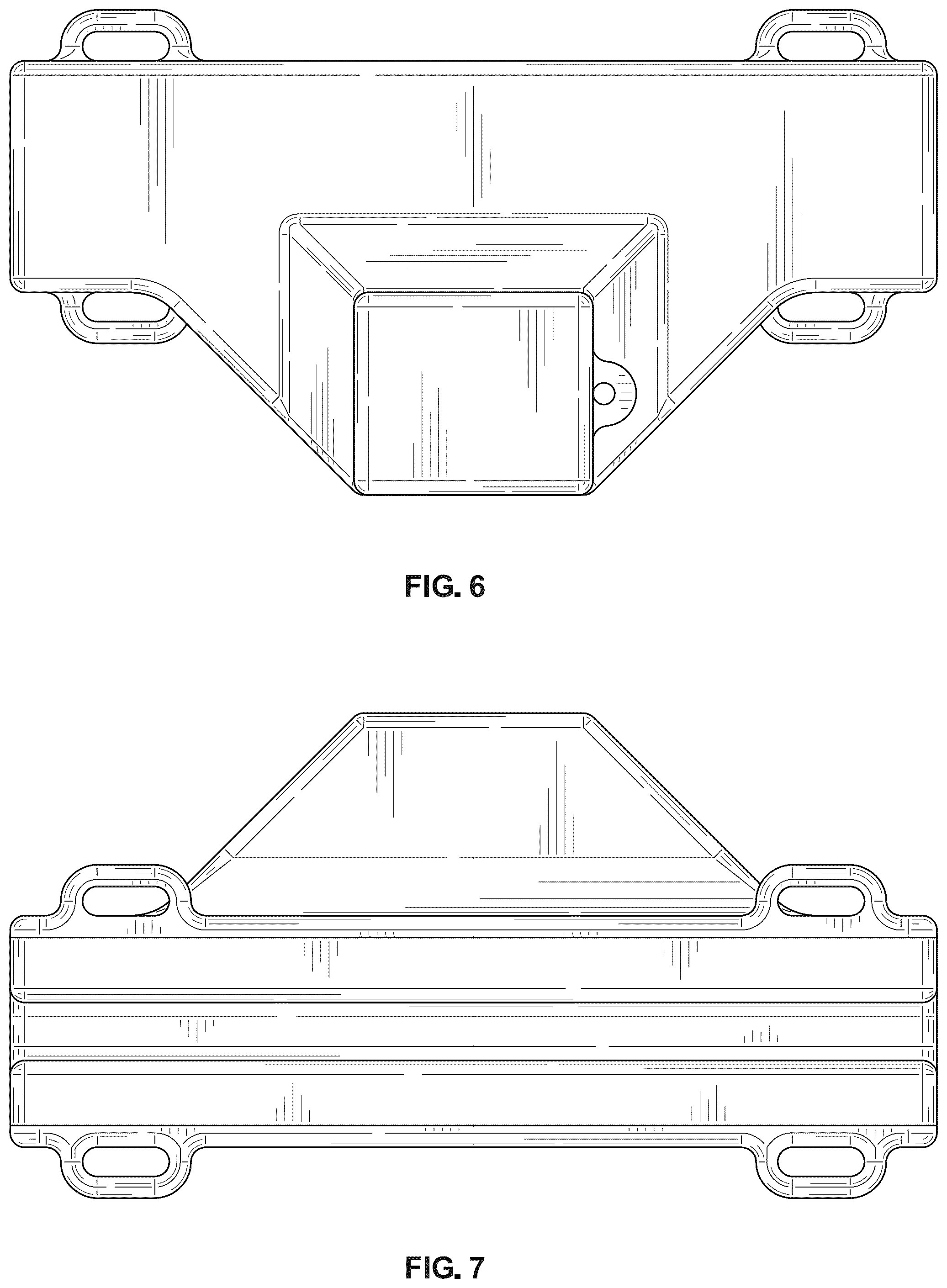 Patent USD1125442 Figure 5 – Rodent bait station