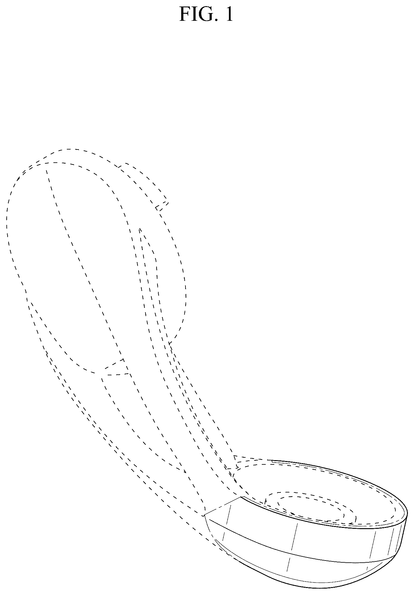 Patent USD1125446 Figure 1 – Line roller support for fishing reels