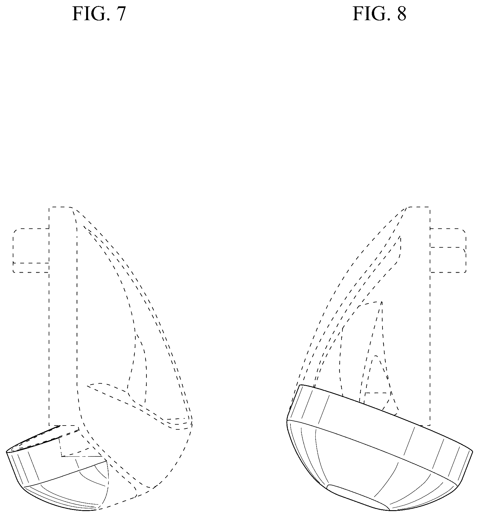 Patent USD1125446 Figure 7 – Line roller support for fishing reels