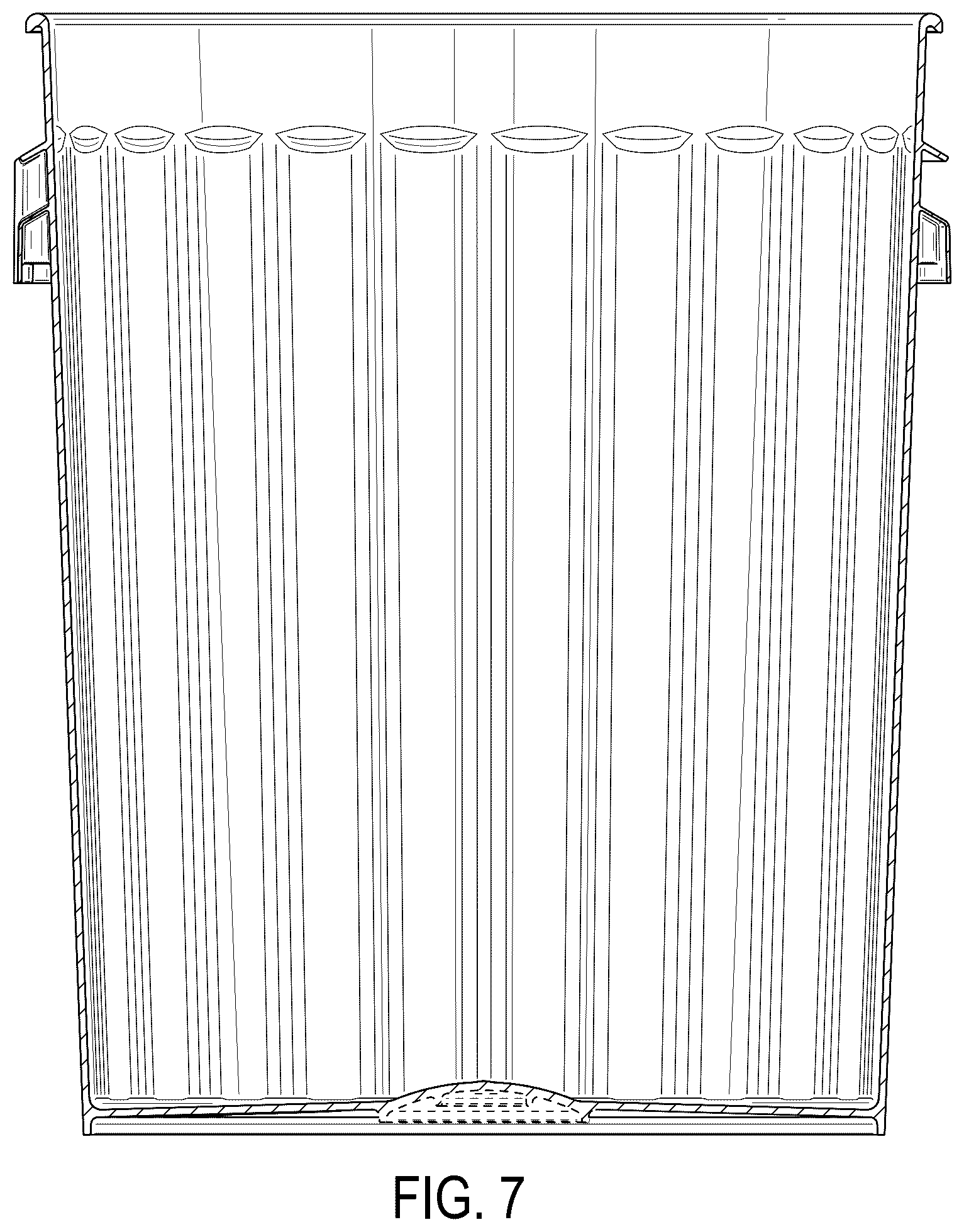 Patent USD1125450 Figure 7 – Container