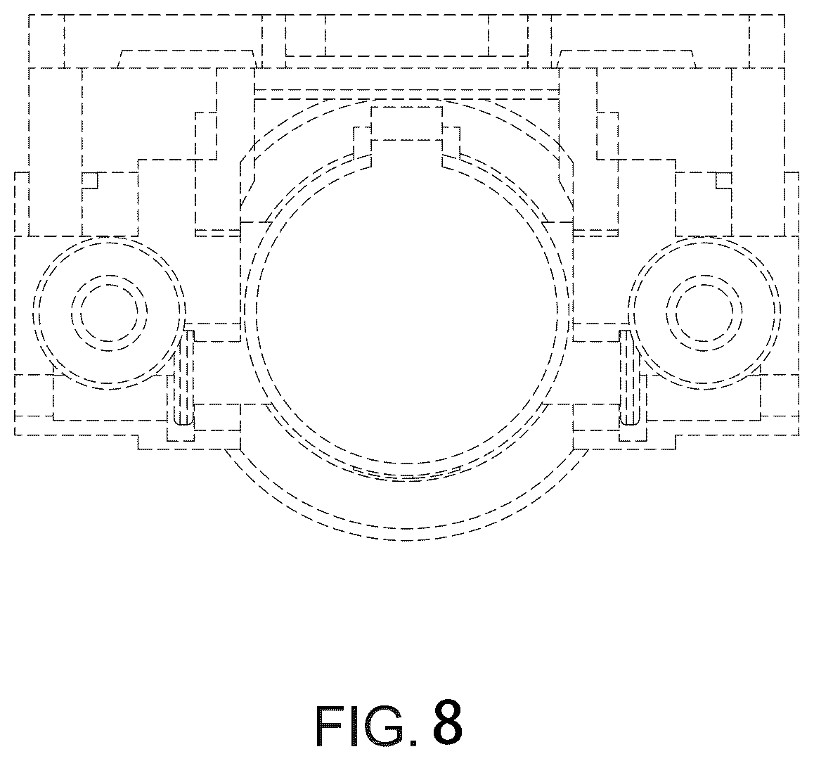 Patent USD1125452 Figure 8 – Manifold for water filter