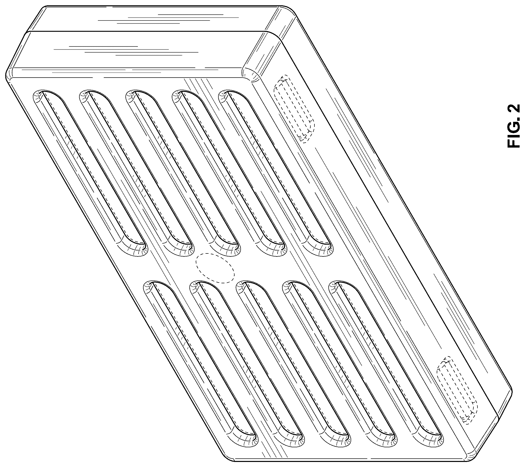 Patent USD1125453 Figure 2 – Water pump filter cartridge