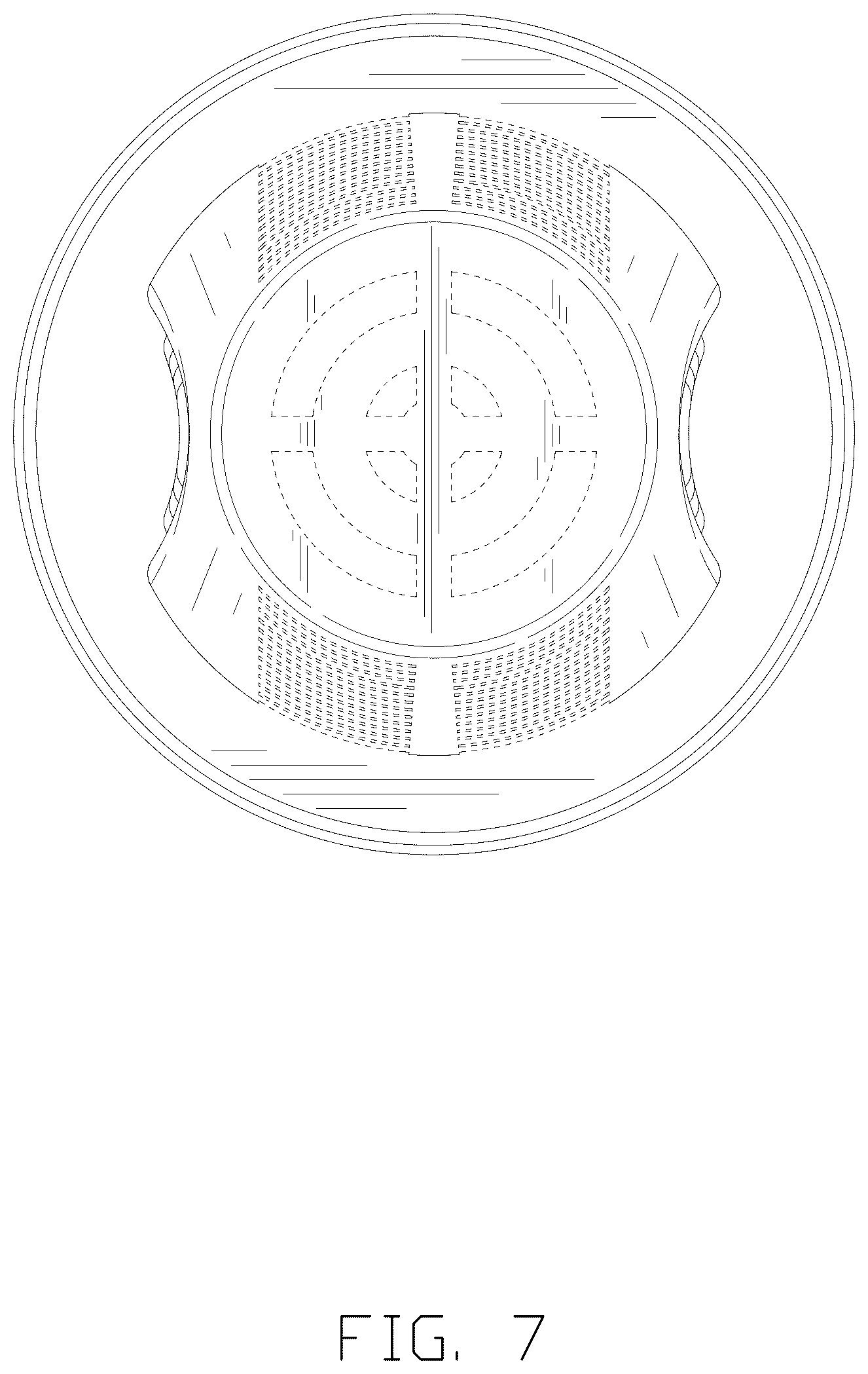 Patent USD1125454 Figure 7 – Filter element