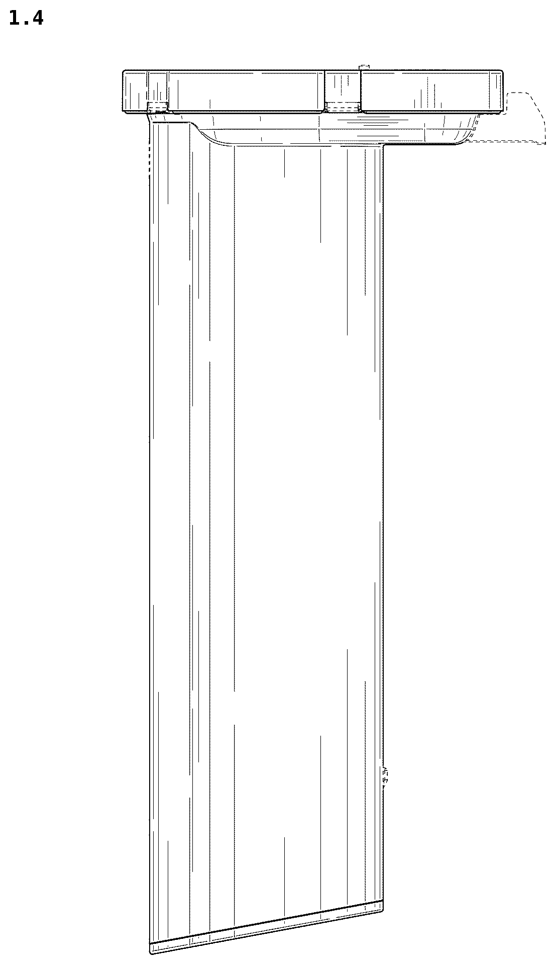Patent USD1125456 Figure 4 – Water purifier