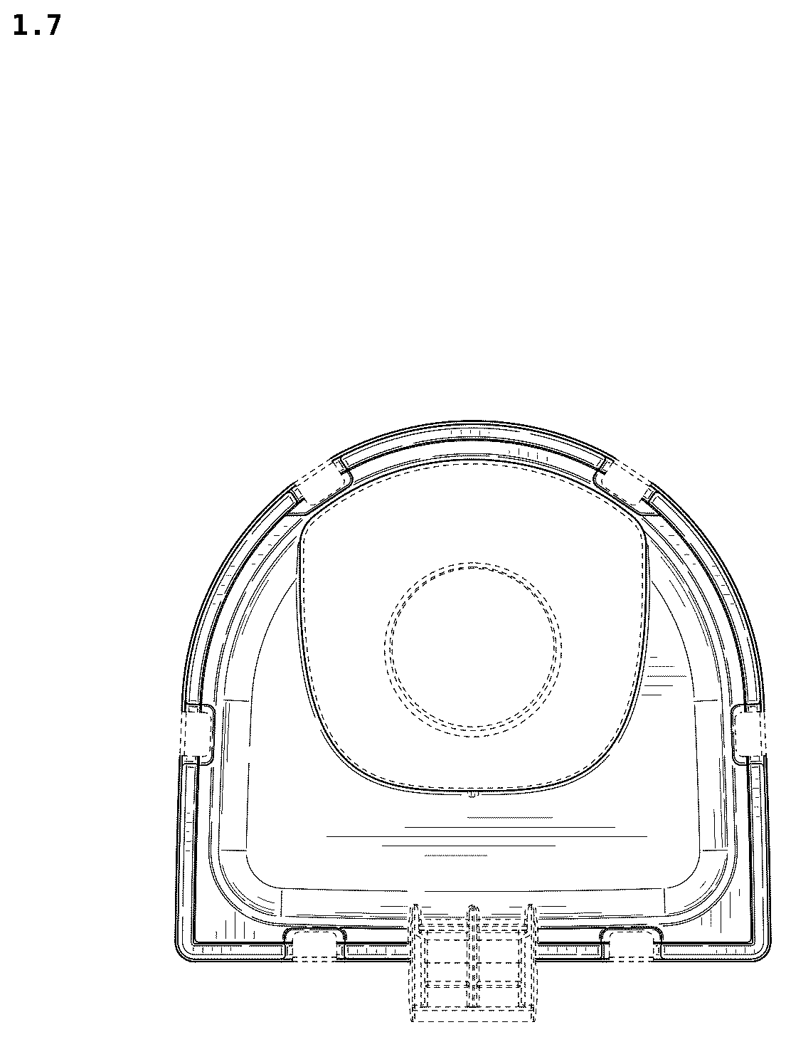 Patent USD1125456 Figure 7 – Water purifier