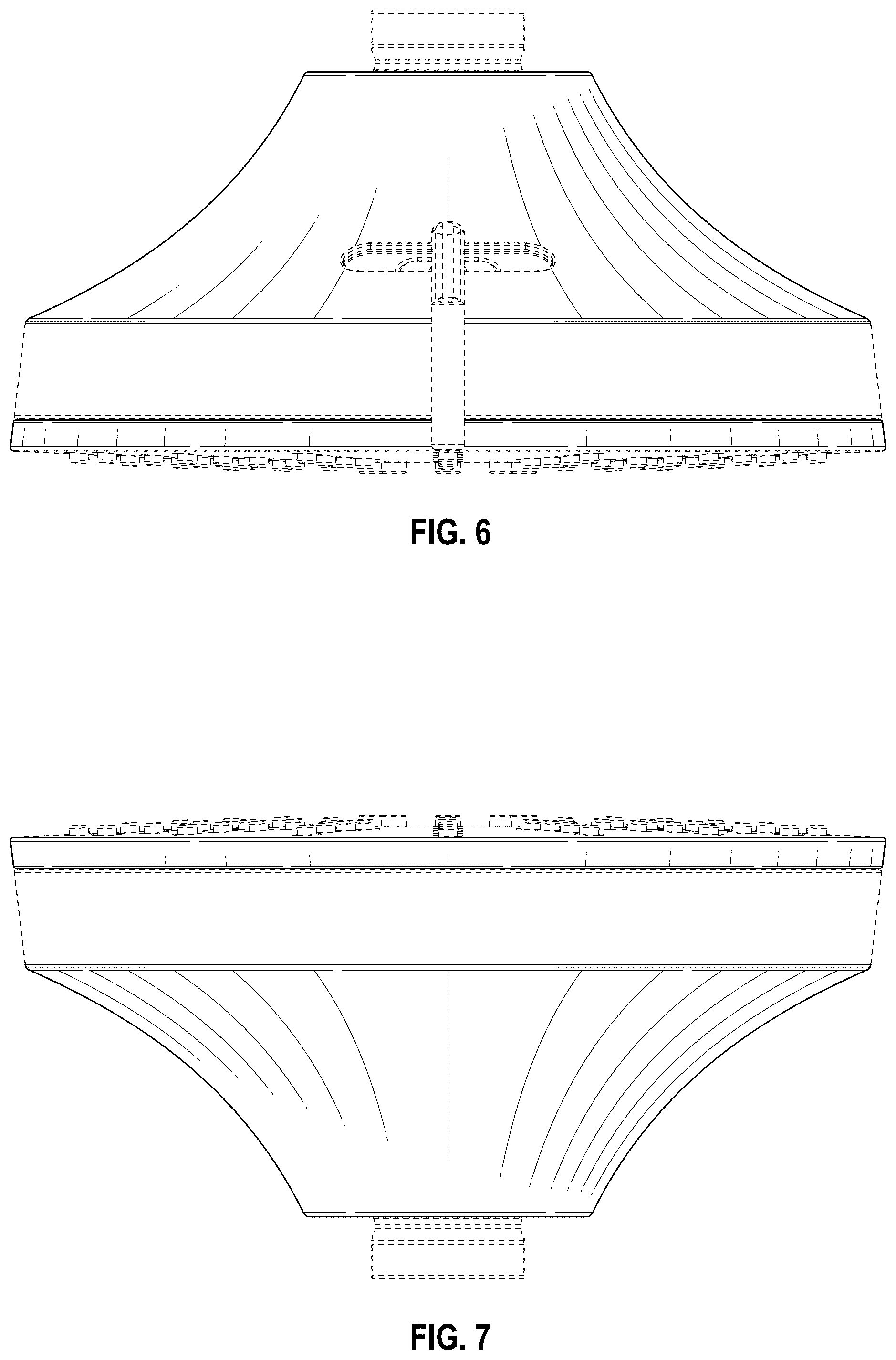 Patent USD1125457 Figure 6 – Shower head