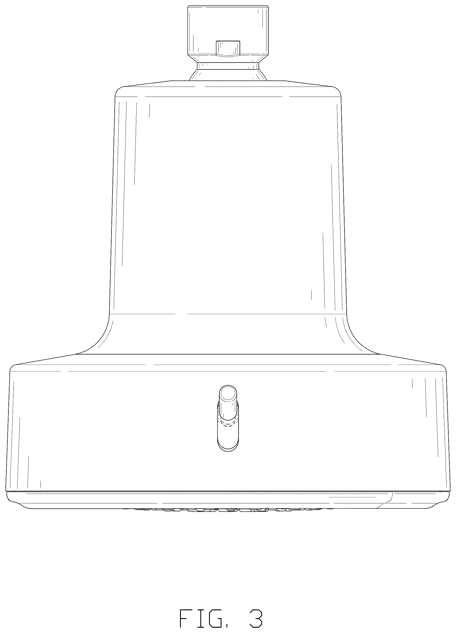 Patent USD1125458 Figure 3 – Spray head for shower