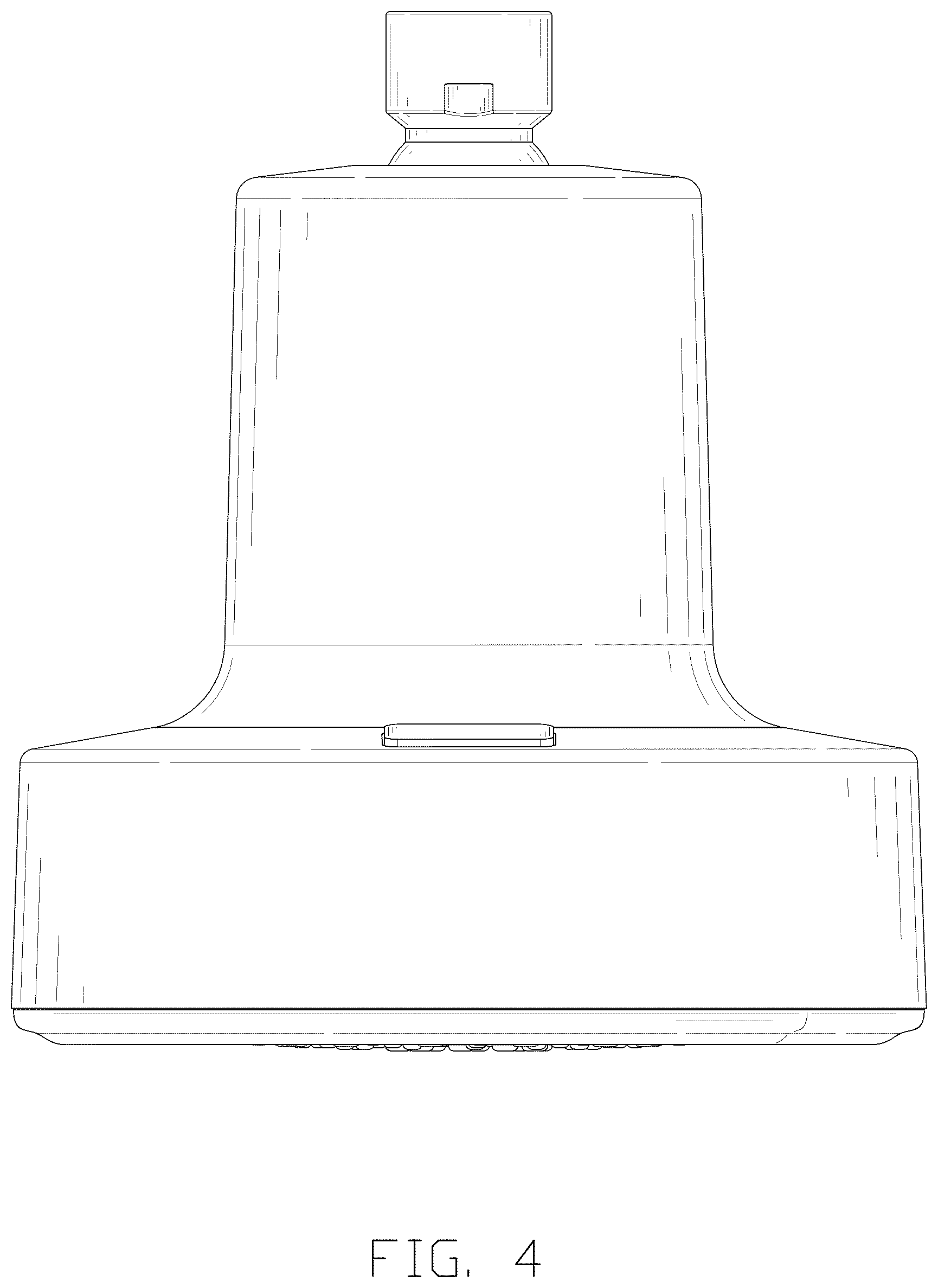 Patent USD1125458 Figure 4 – Spray head for shower