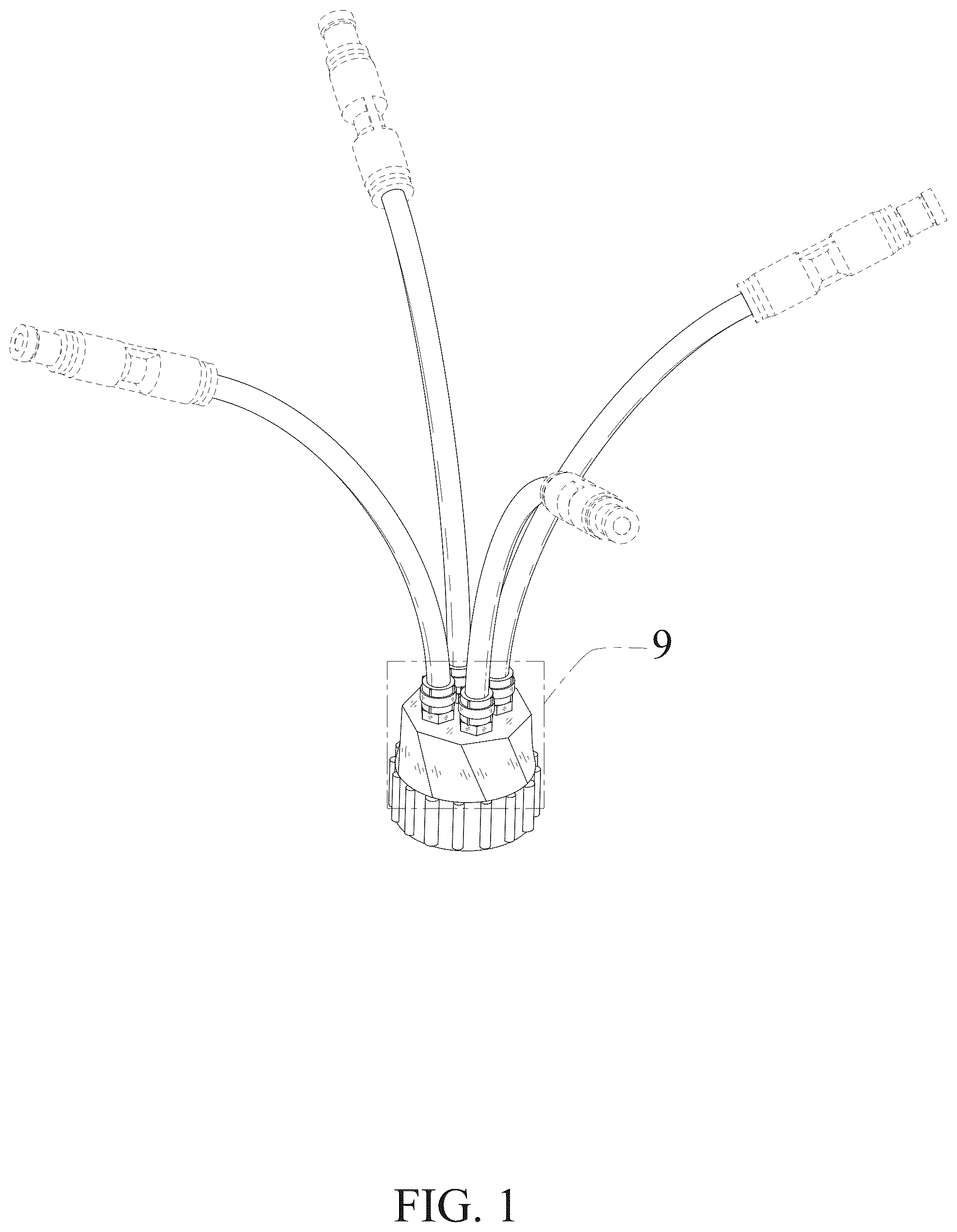 Patent USD1125459 Figure 1 – Sprinkler head