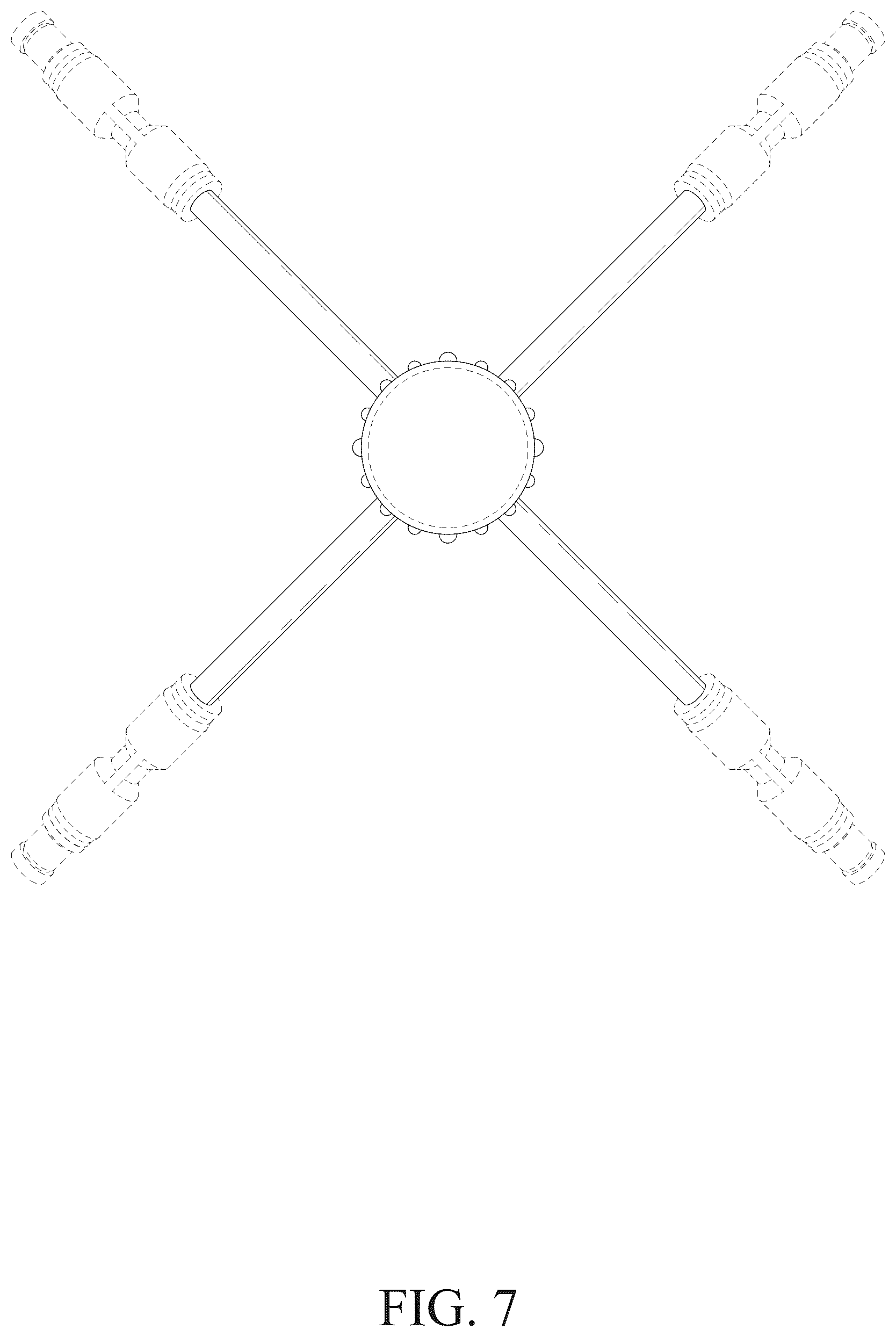 Patent USD1125459 Figure 7 – Sprinkler head