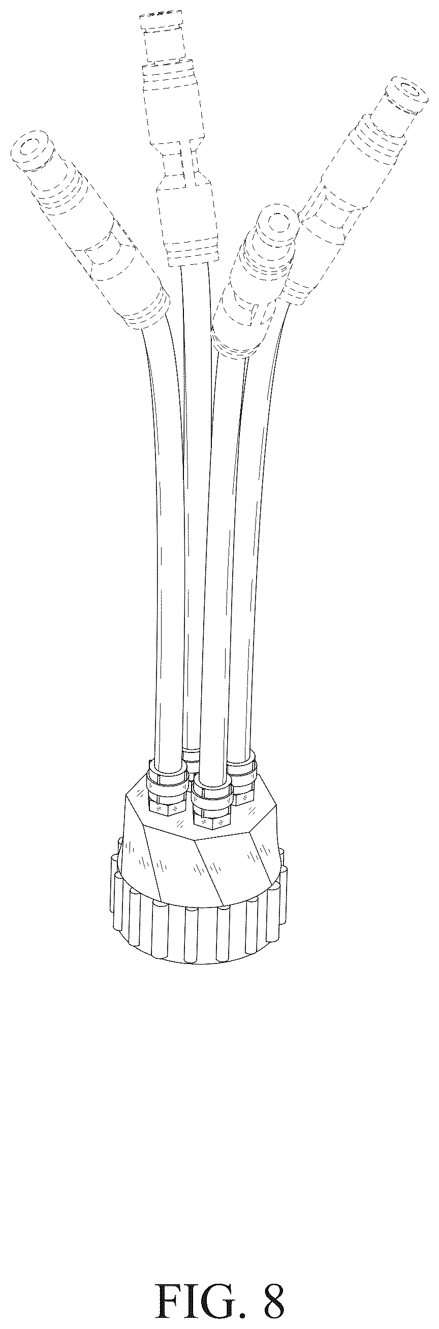 Patent USD1125459 Figure 8 – Sprinkler head
