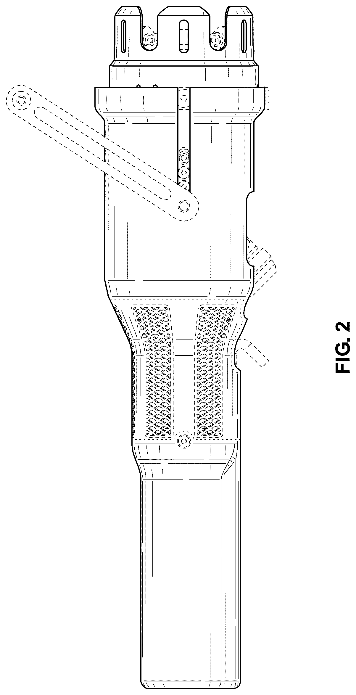 Patent USD1125460 Figure 2 – Nozzle