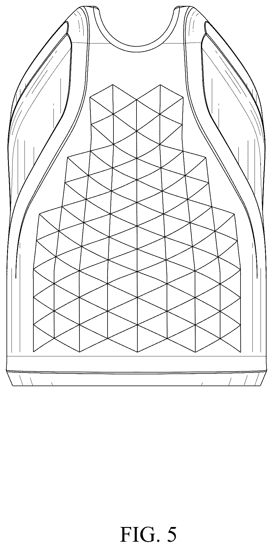 Patent USD1125462 Figure 5 – Airbrush cover