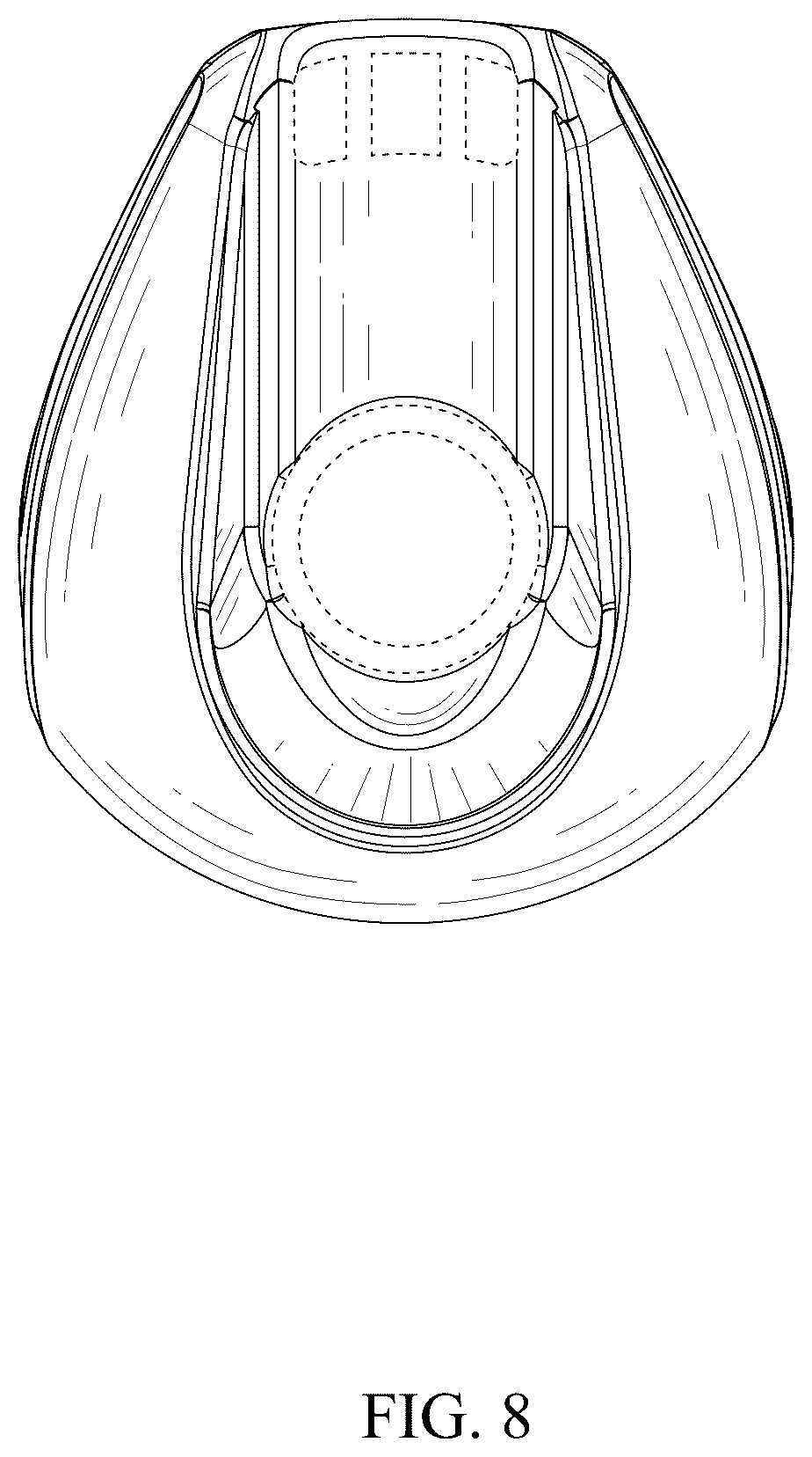 Patent USD1125462 Figure 8 – Airbrush cover
