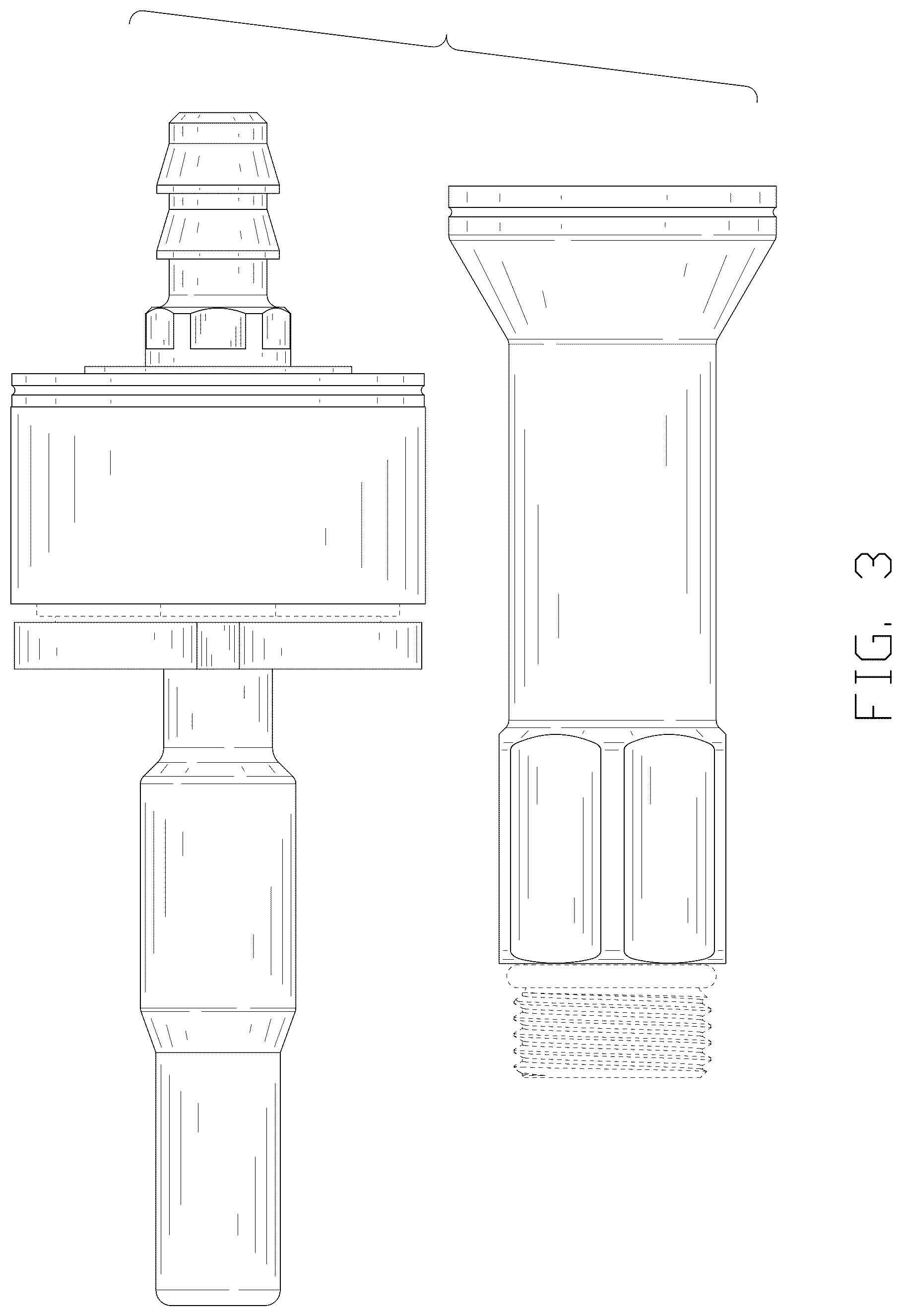 Patent USD1125465 Figure 3 – Quick connection valve