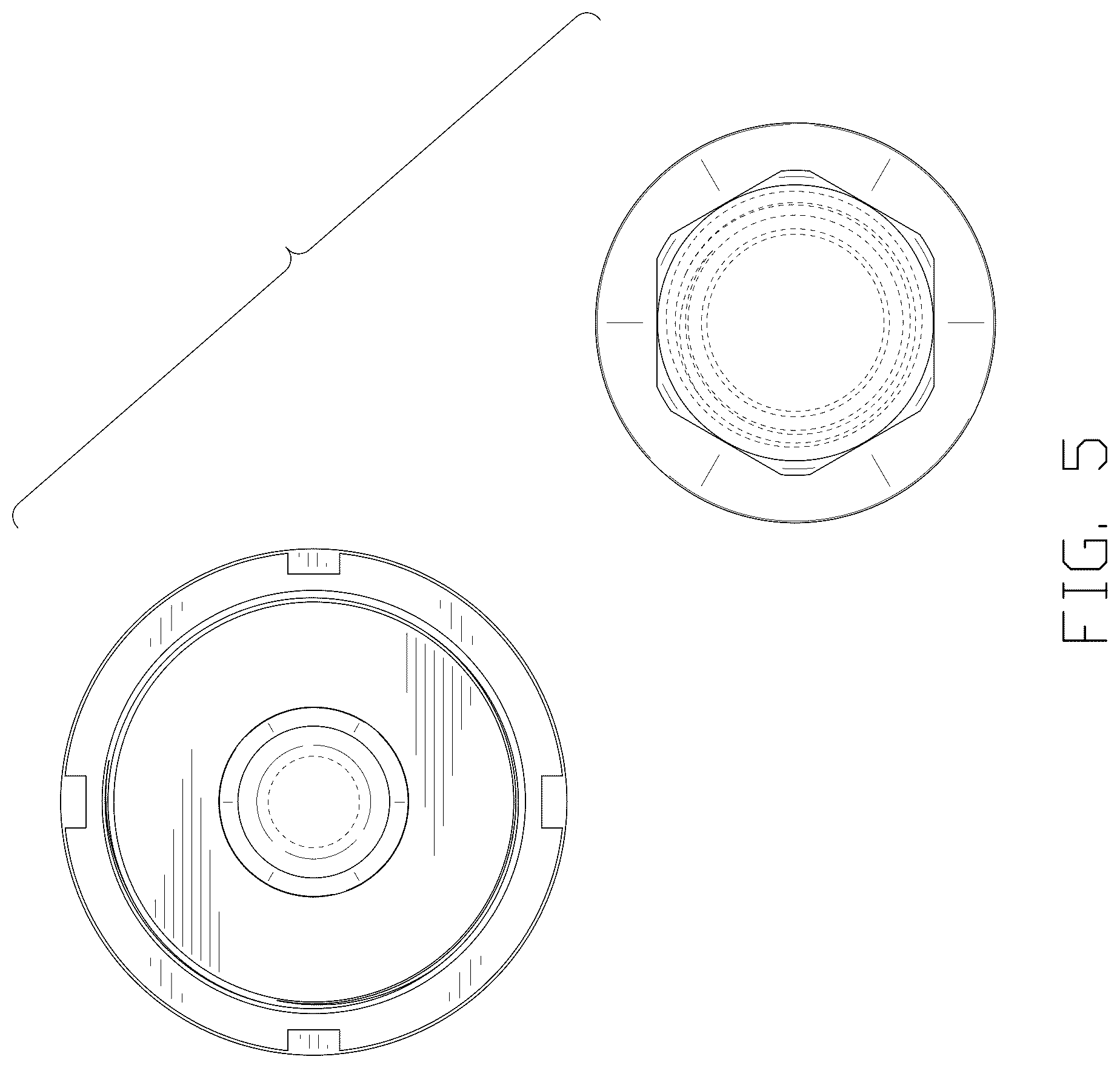 Patent USD1125465 Figure 5 – Quick connection valve