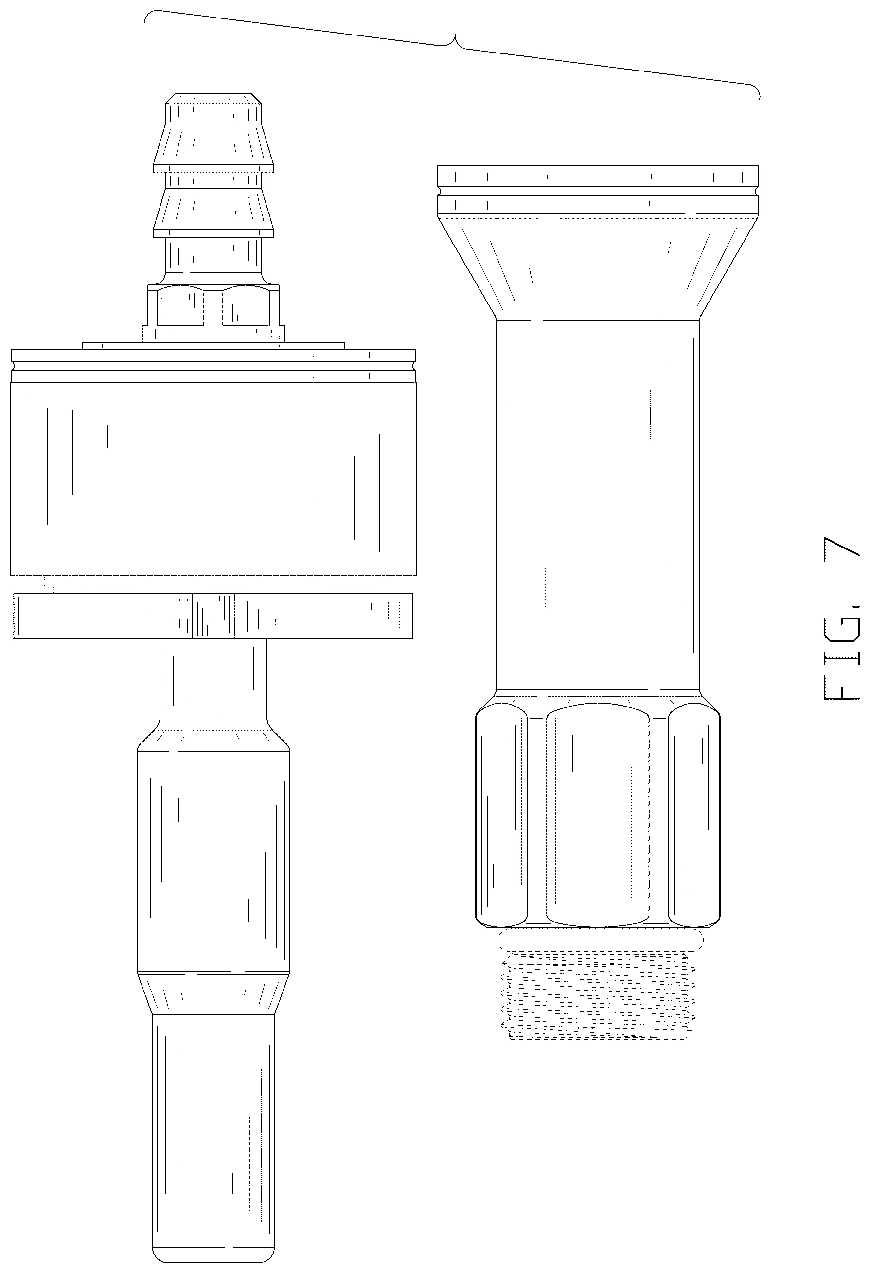 Patent USD1125465 Figure 7 – Quick connection valve