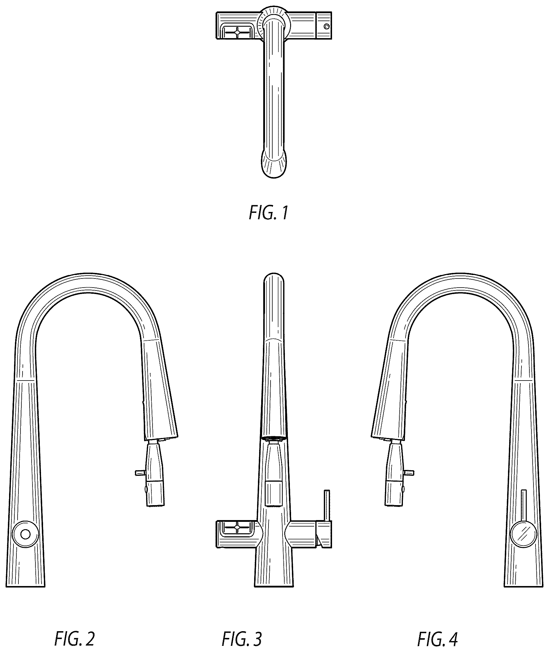 Patent USD1125466 Figure 1 – Tap