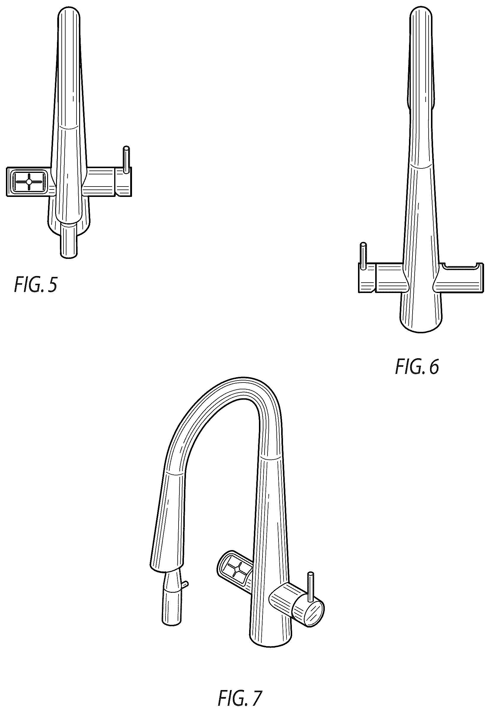 Patent USD1125466 Figure 2 – Tap