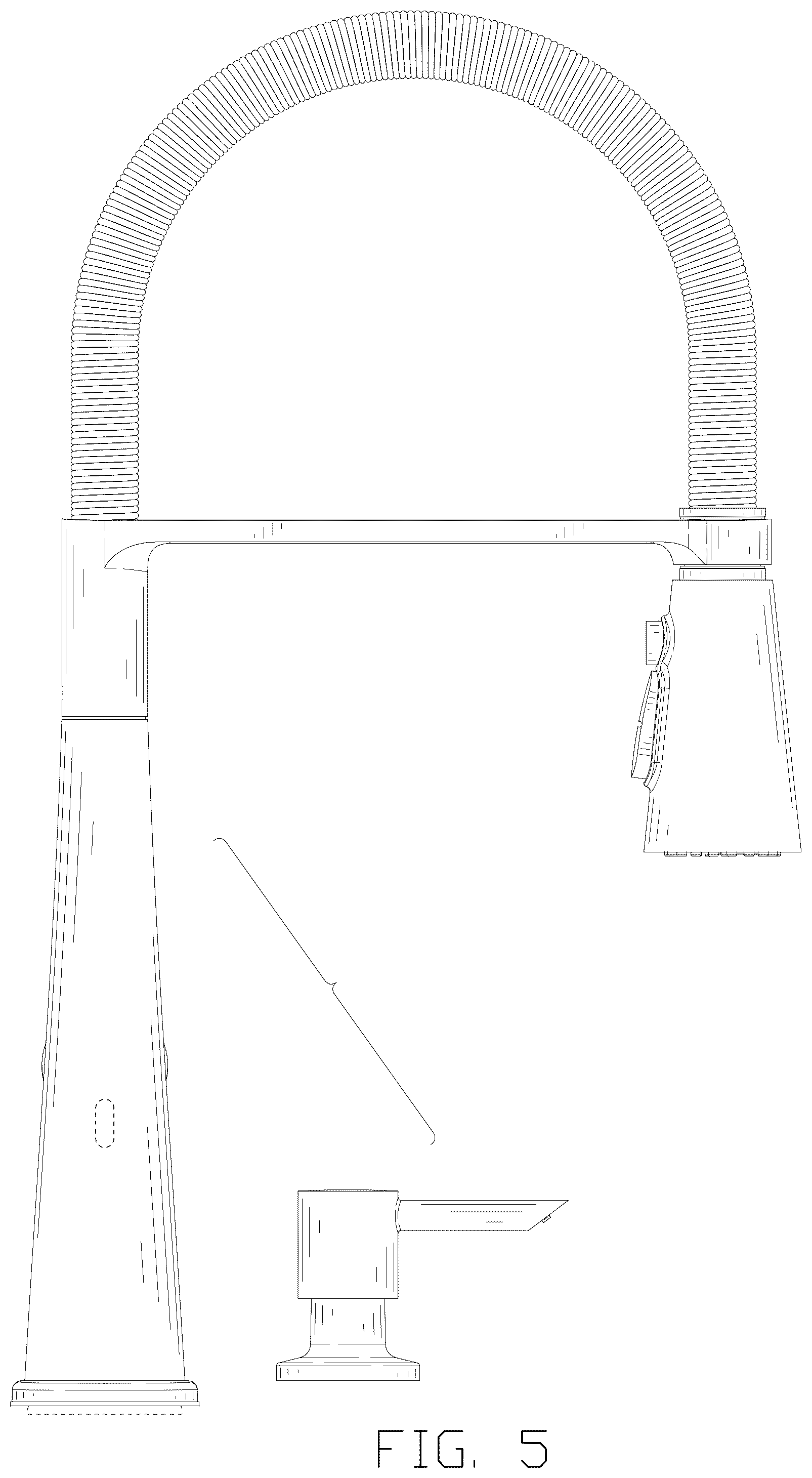 Patent USD1125470 Figure 5 – Faucet kit