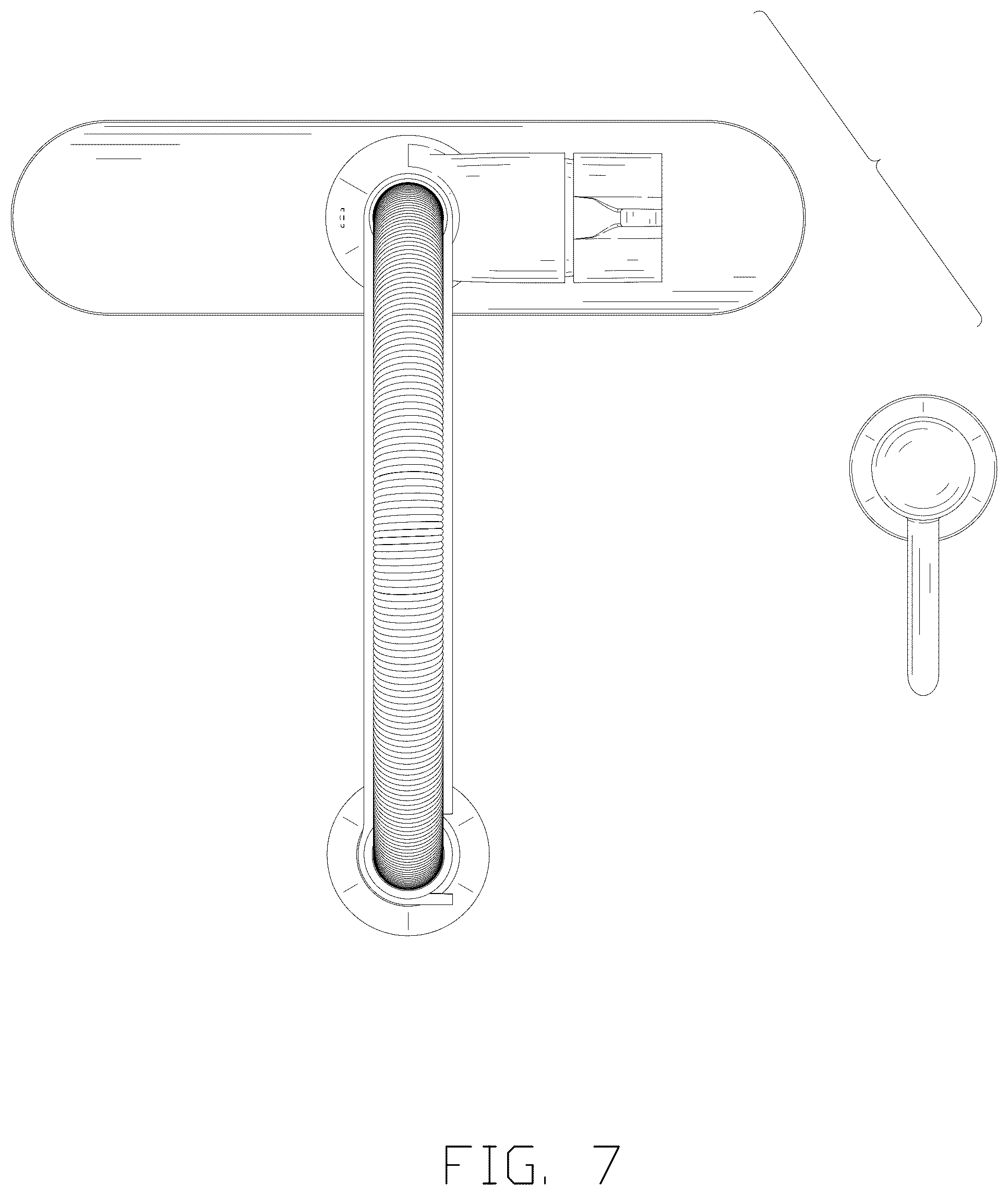 Patent USD1125470 Figure 7 – Faucet kit