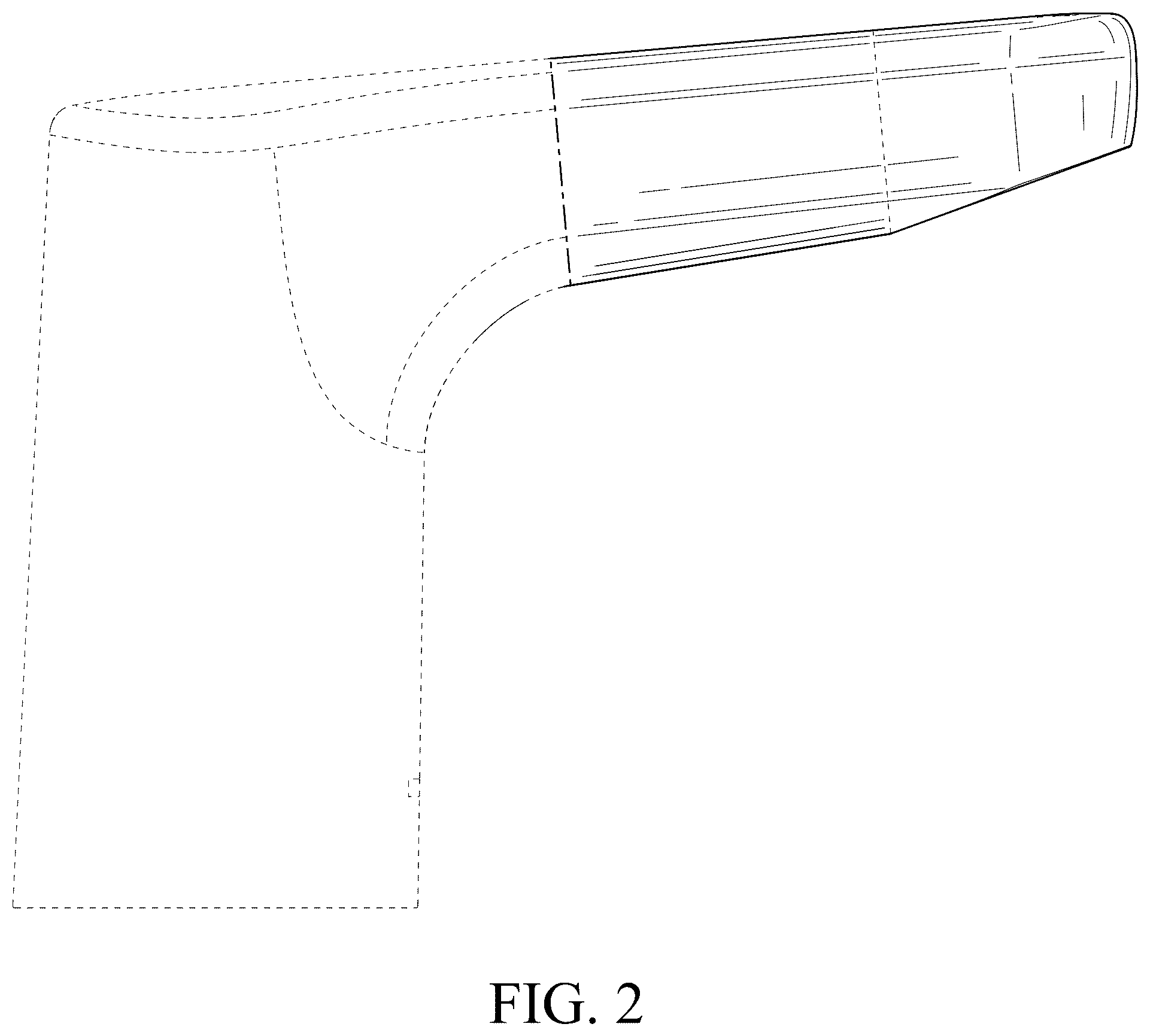 Patent USD1125472 Figure 2 – Faucet