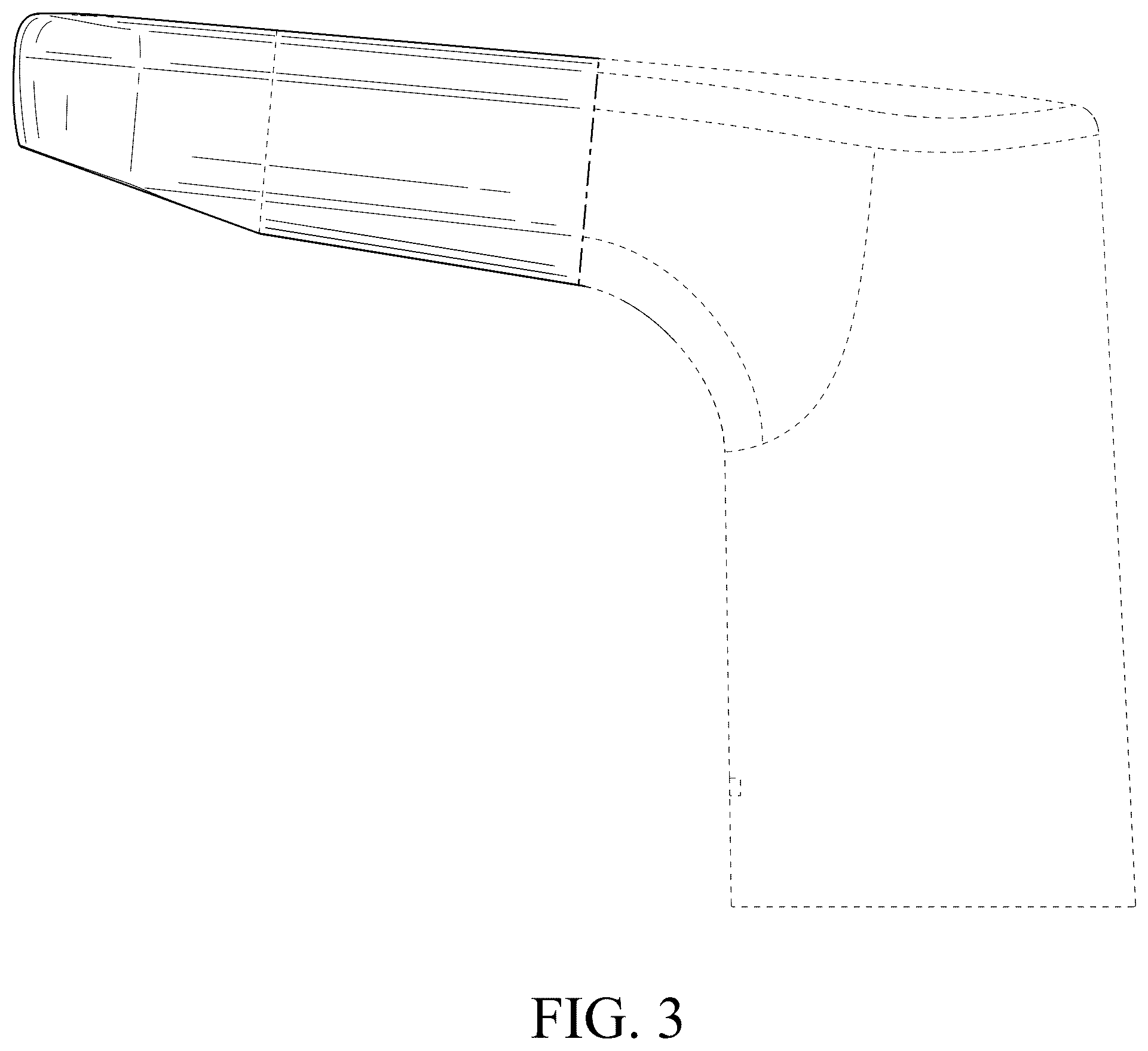 Patent USD1125472 Figure 3 – Faucet