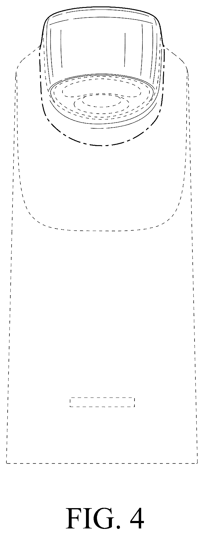 Patent USD1125472 Figure 4 – Faucet