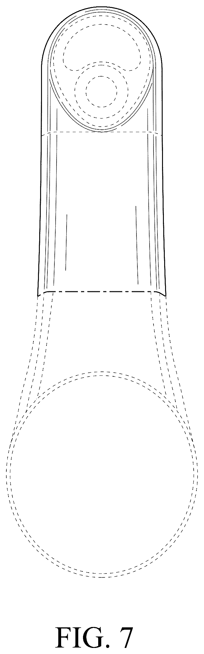 Patent USD1125472 Figure 7 – Faucet
